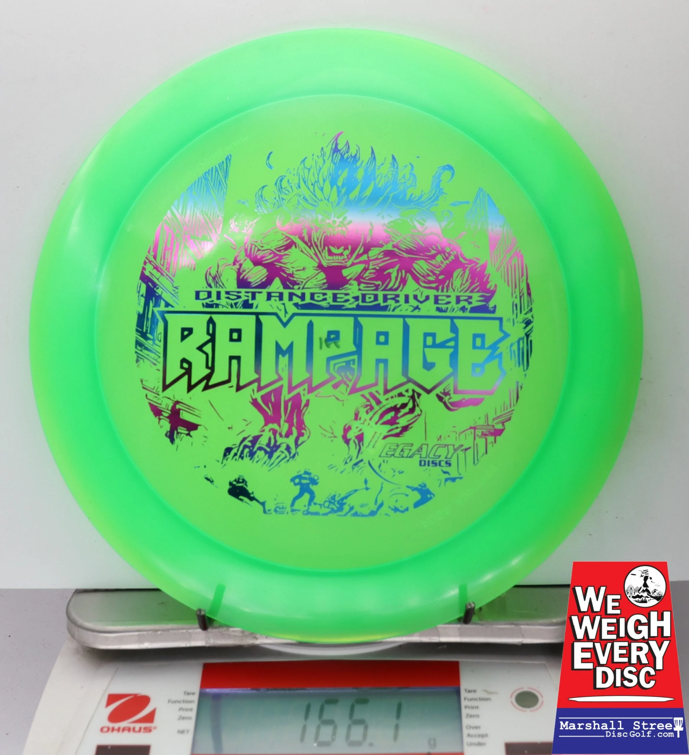 187455 Pinnacle Rampage, 1st Run - #20 NGreen, 166