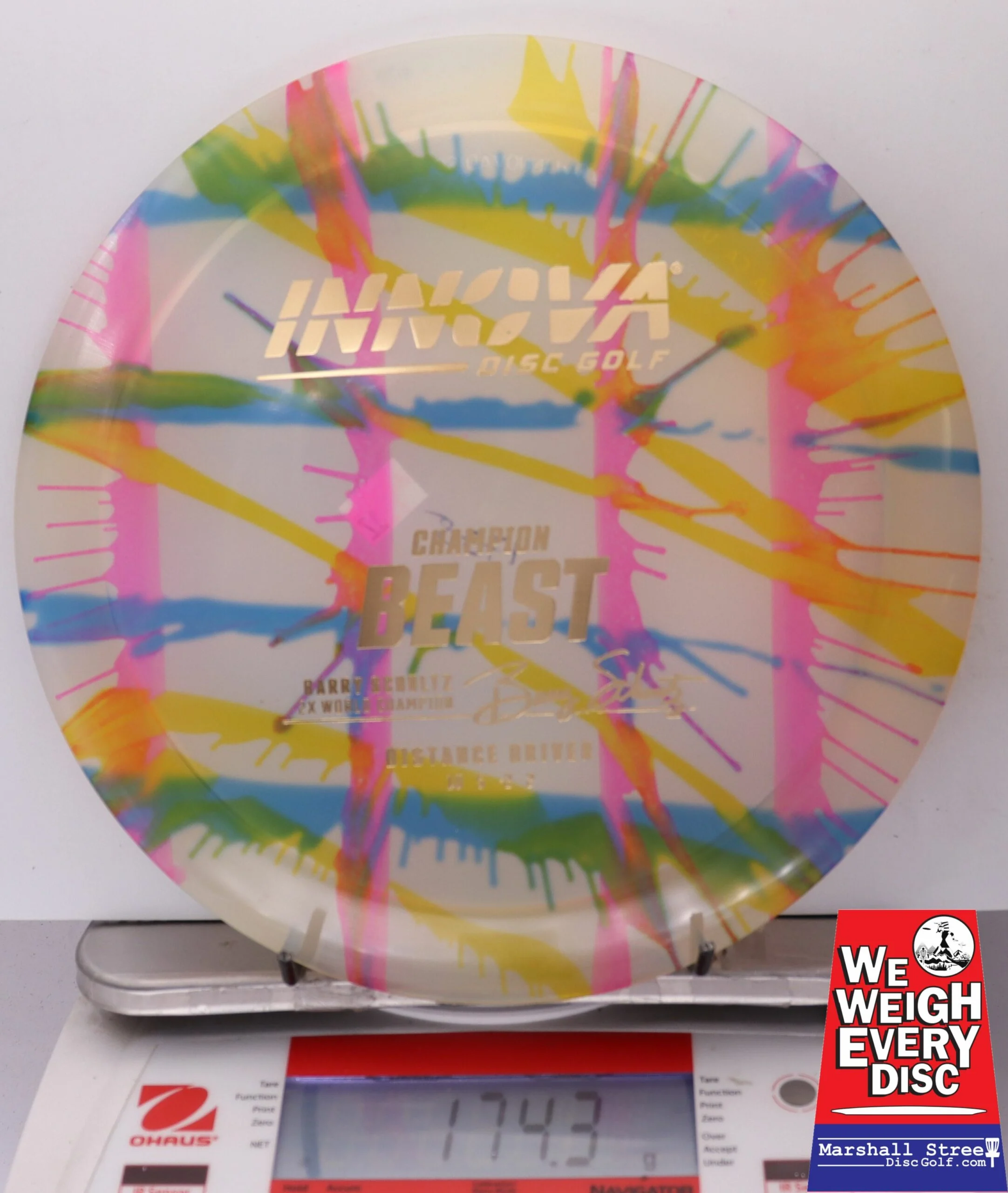 188166 Tie-Dye Champion Beast, Barry Schultz 2X - #17 Tie-Dye, 174