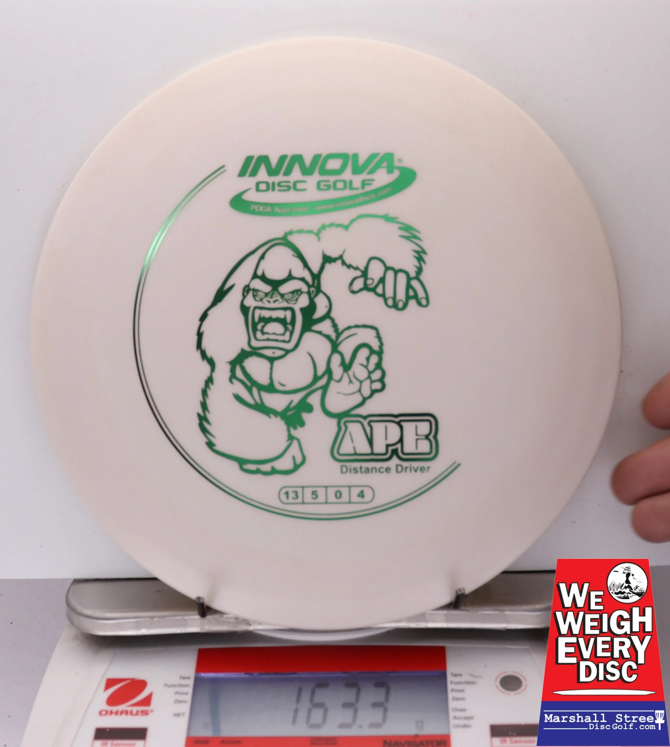 188349 DX Ape - #81 White, 163
