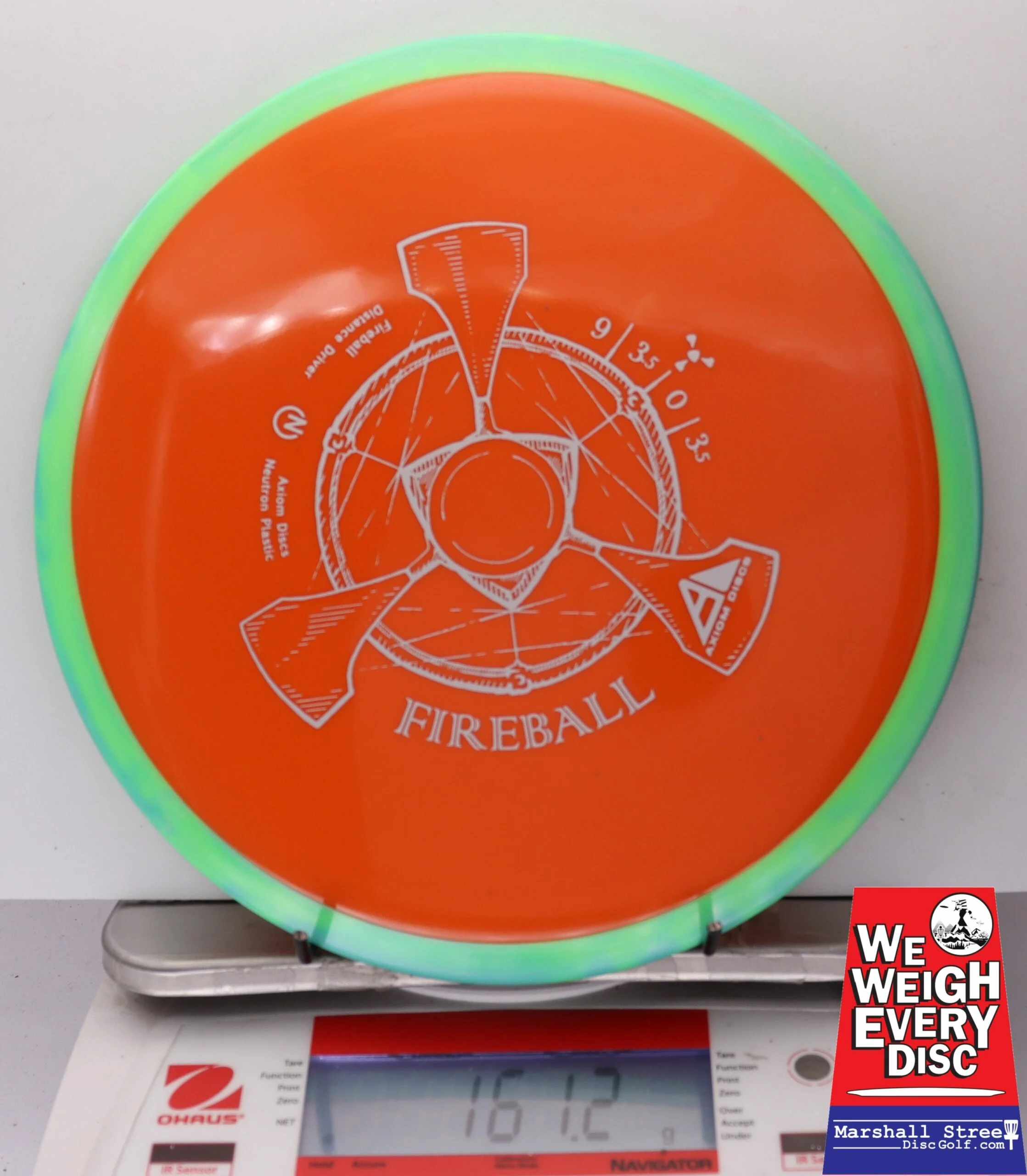 189161 Neutron Fireball - #12 NGrn-Orange, 161