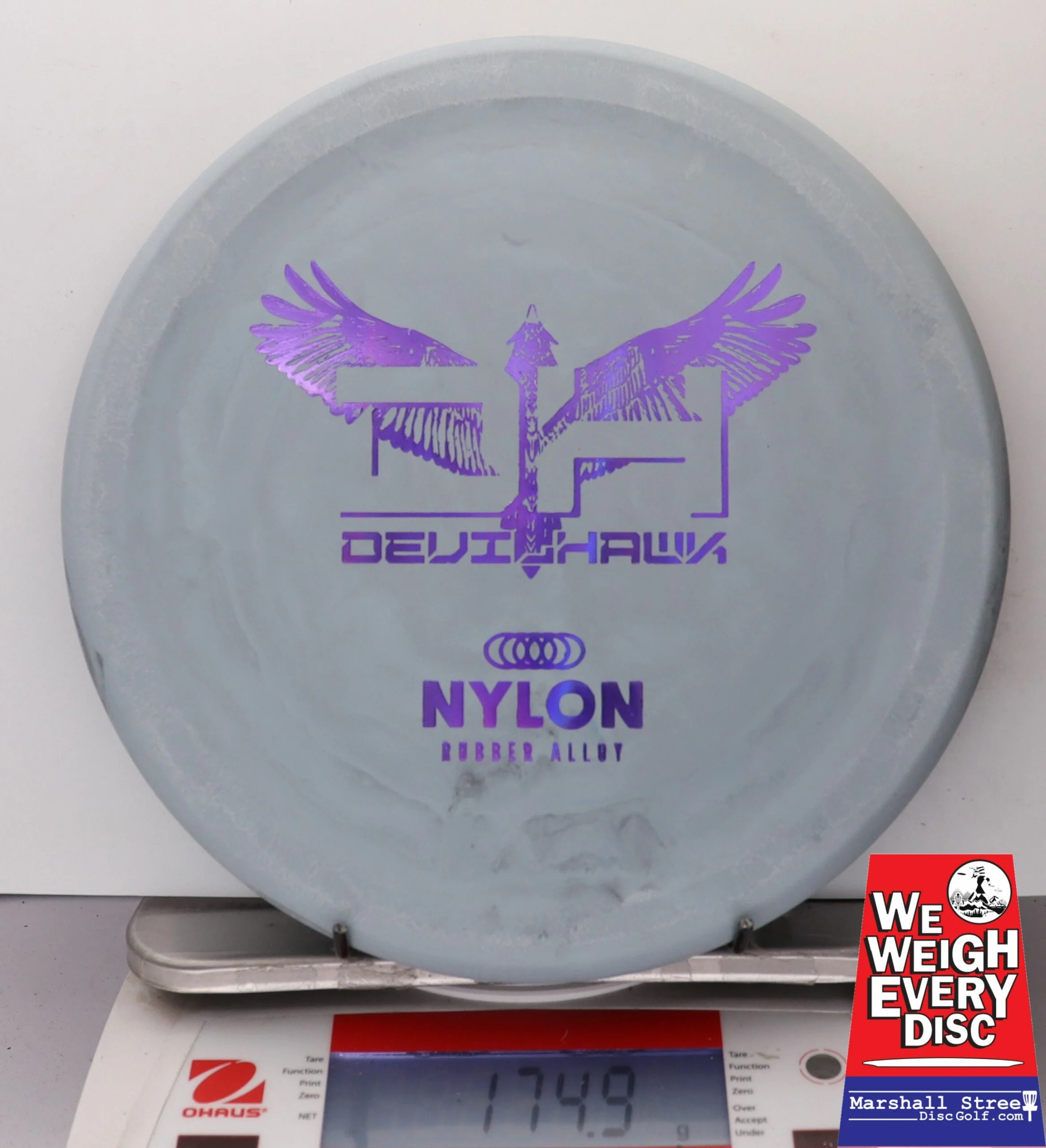 191150 Nylon Rubber Alloy Devil Hawk - #21 SS Gray, 175