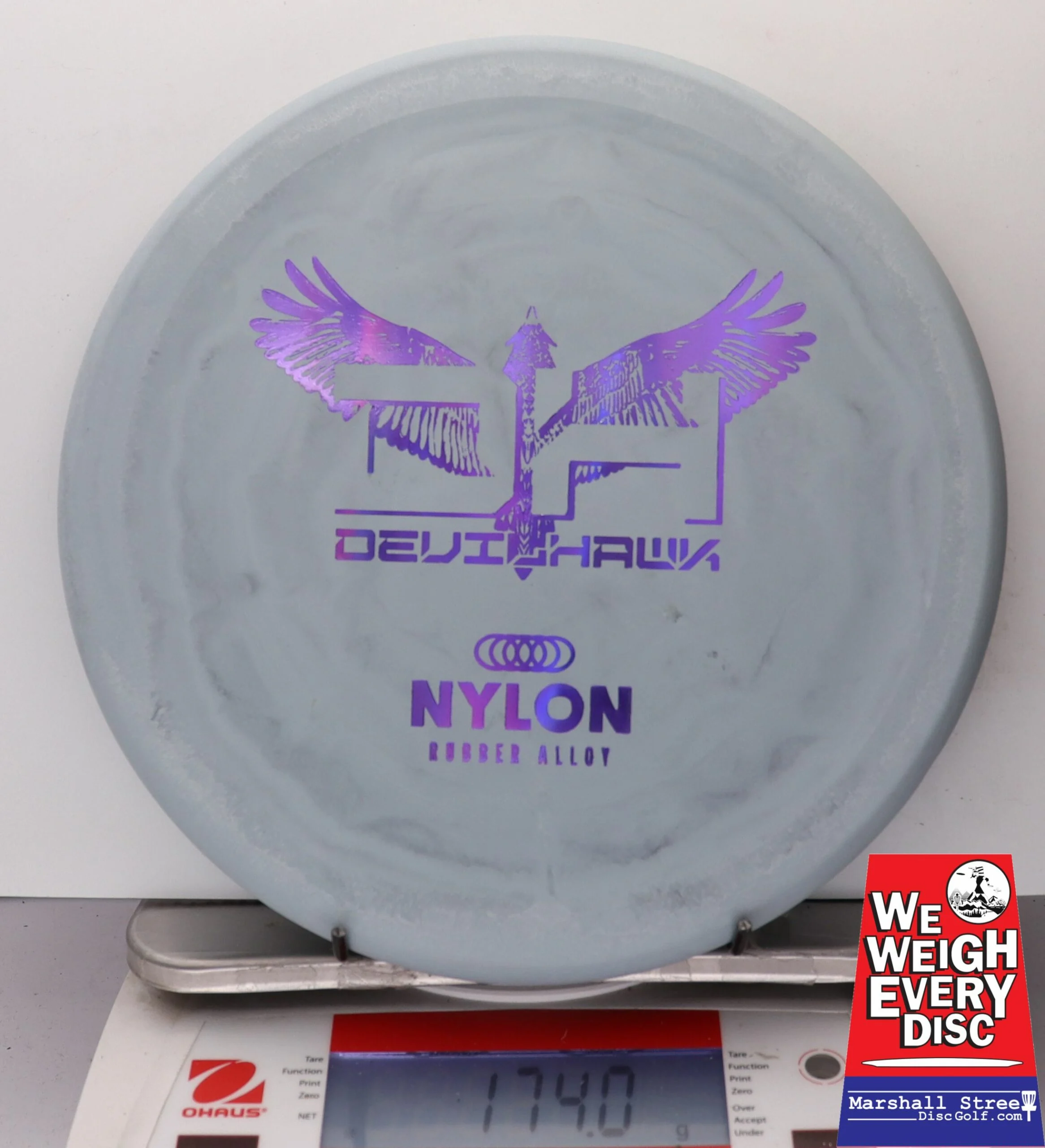 191152 Nylon Rubber Alloy Devil Hawk - #23 SS Gray, 174