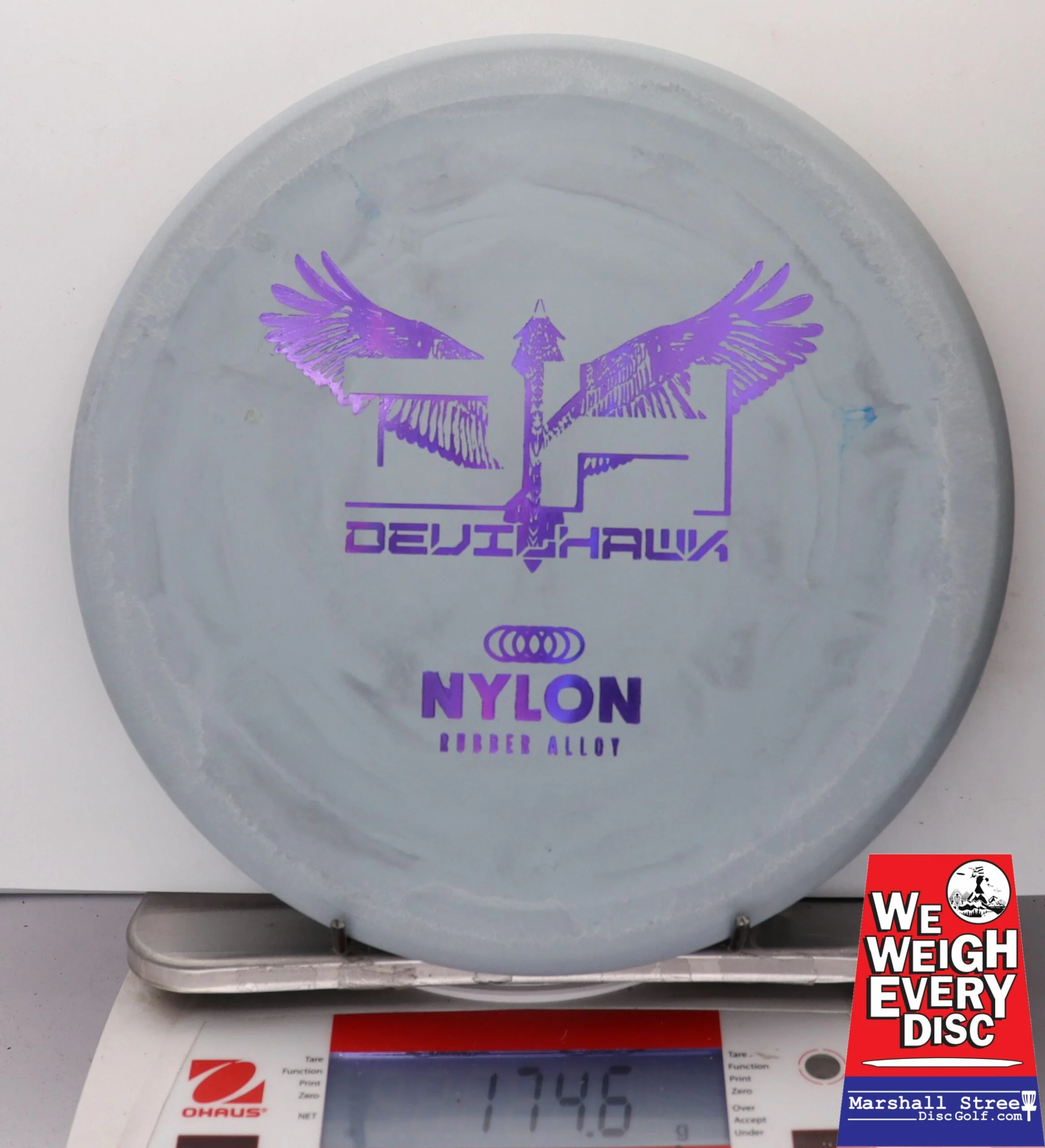 191154 Nylon Rubber Alloy Devil Hawk - #25 SS Gray, 175