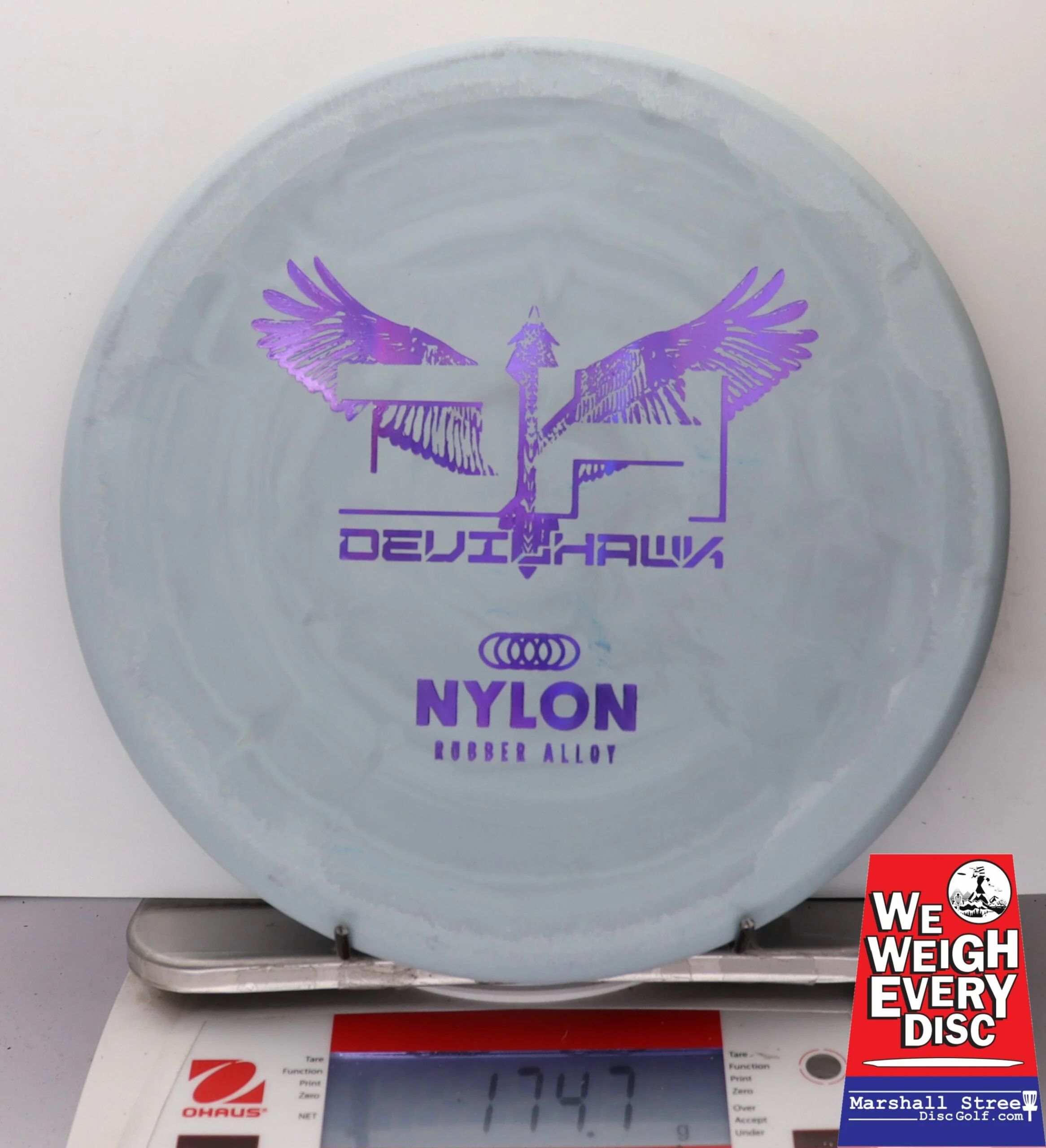 191155 Nylon Rubber Alloy Devil Hawk - #26 SS Gray, 175
