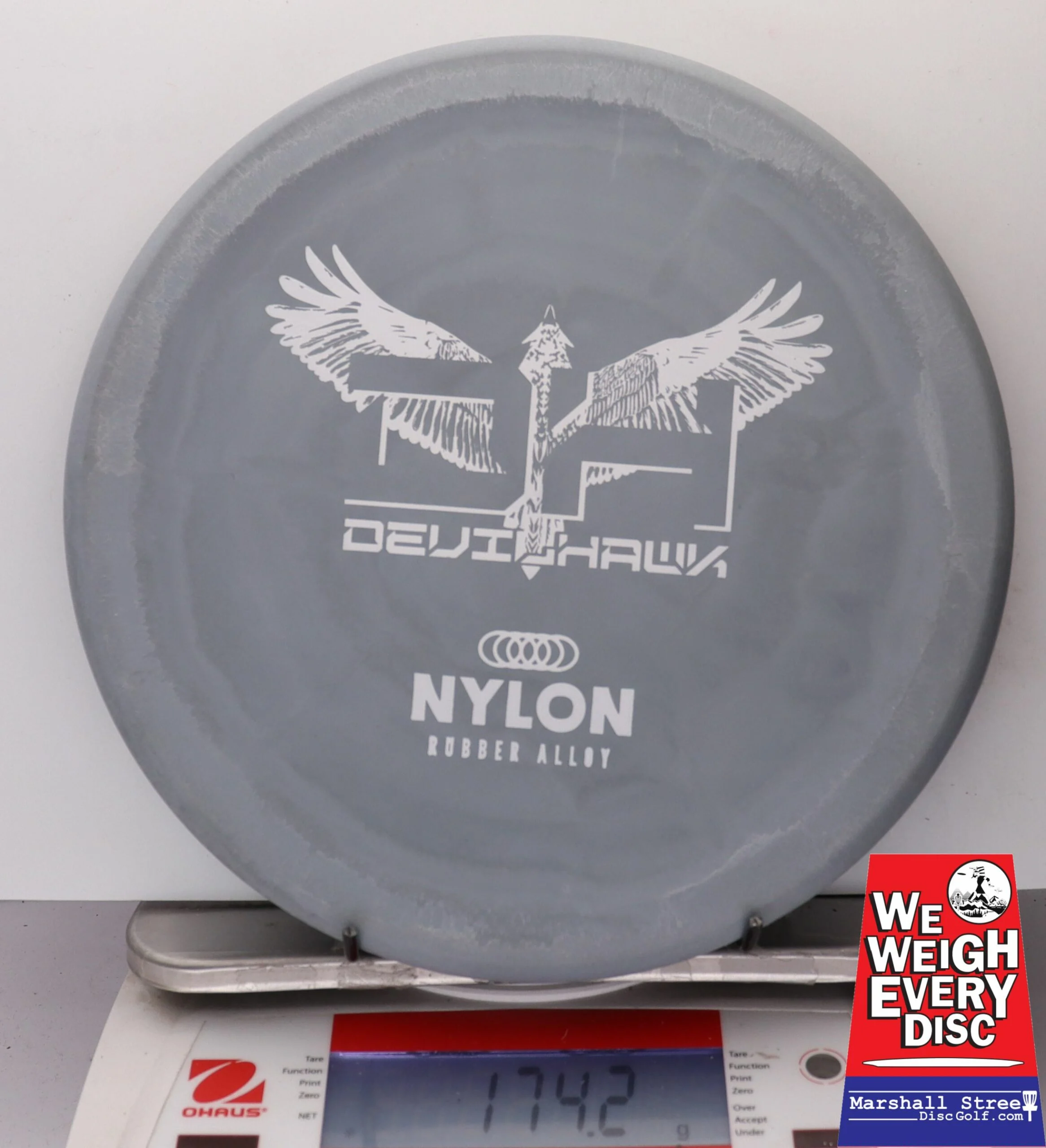 191158 Nylon Rubber Alloy Devil Hawk - #29 SS Gray, 174