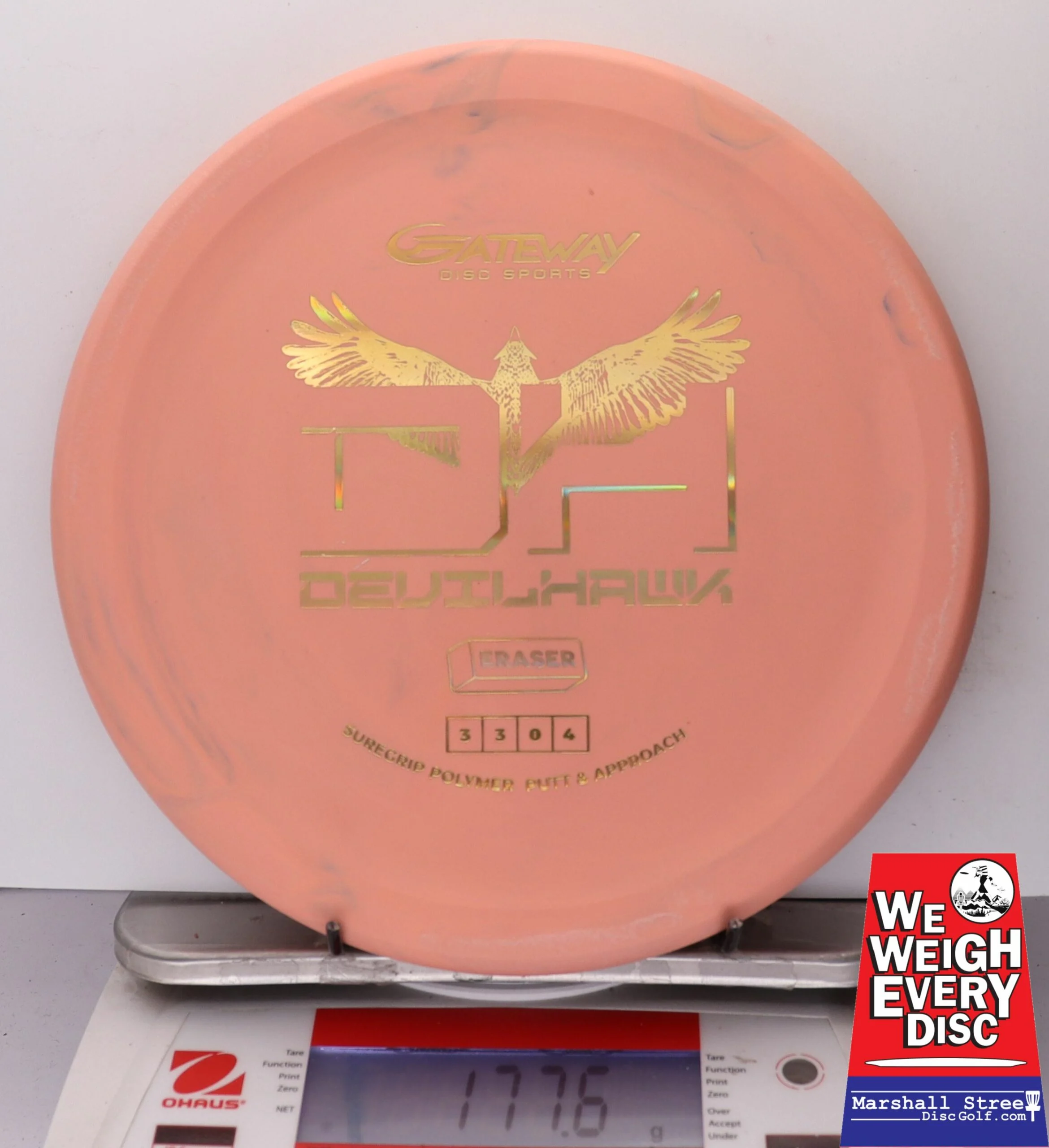 192247 Eraser Devil Hawk - #10 EraserOrng, 178