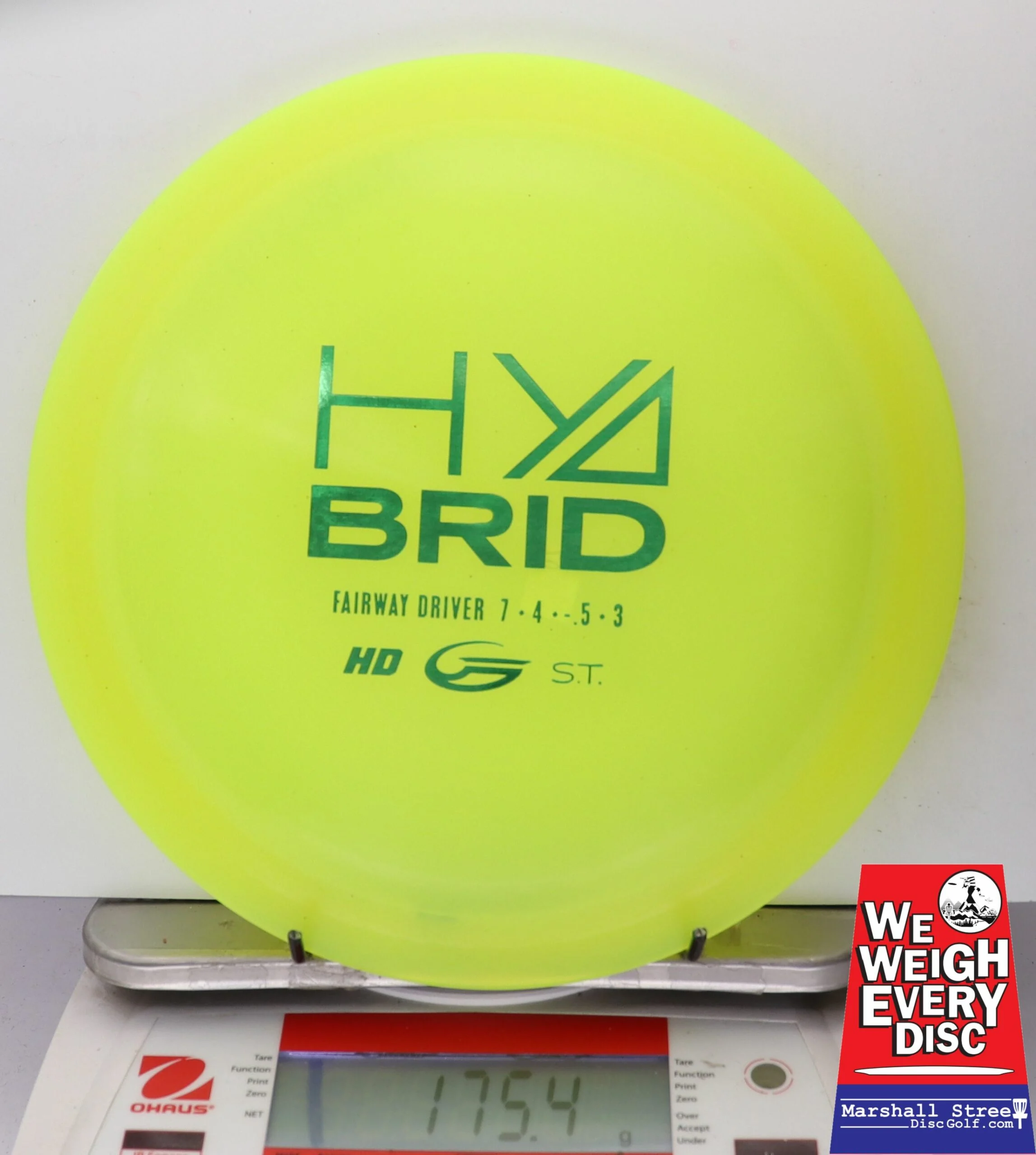 192321 Hyper Diamond Hybrid - #07 Yellow, 175