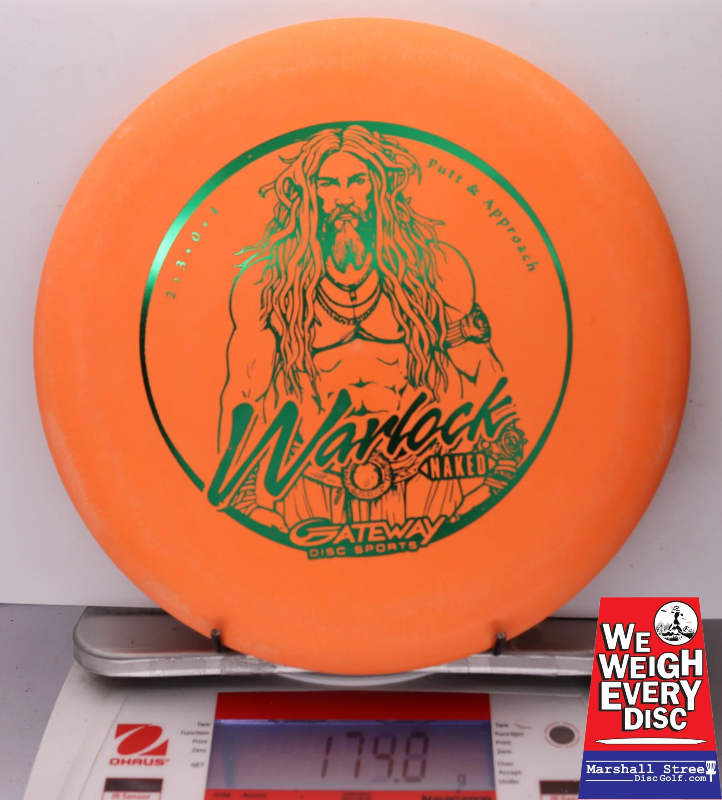 192474 Naked SureGrip Warlock - #09 SS-Orange, 175