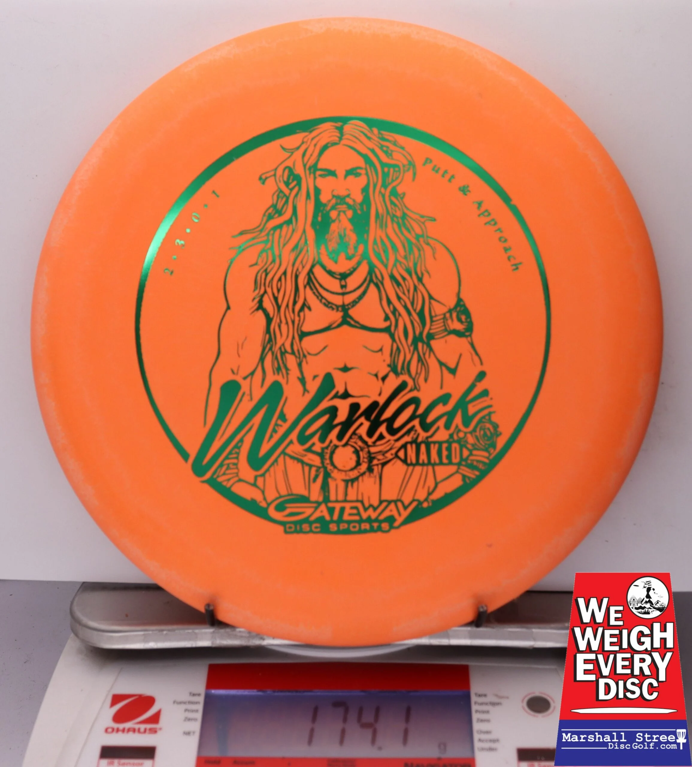 192475 Naked SureGrip Warlock - #10 SS-Orange, 174