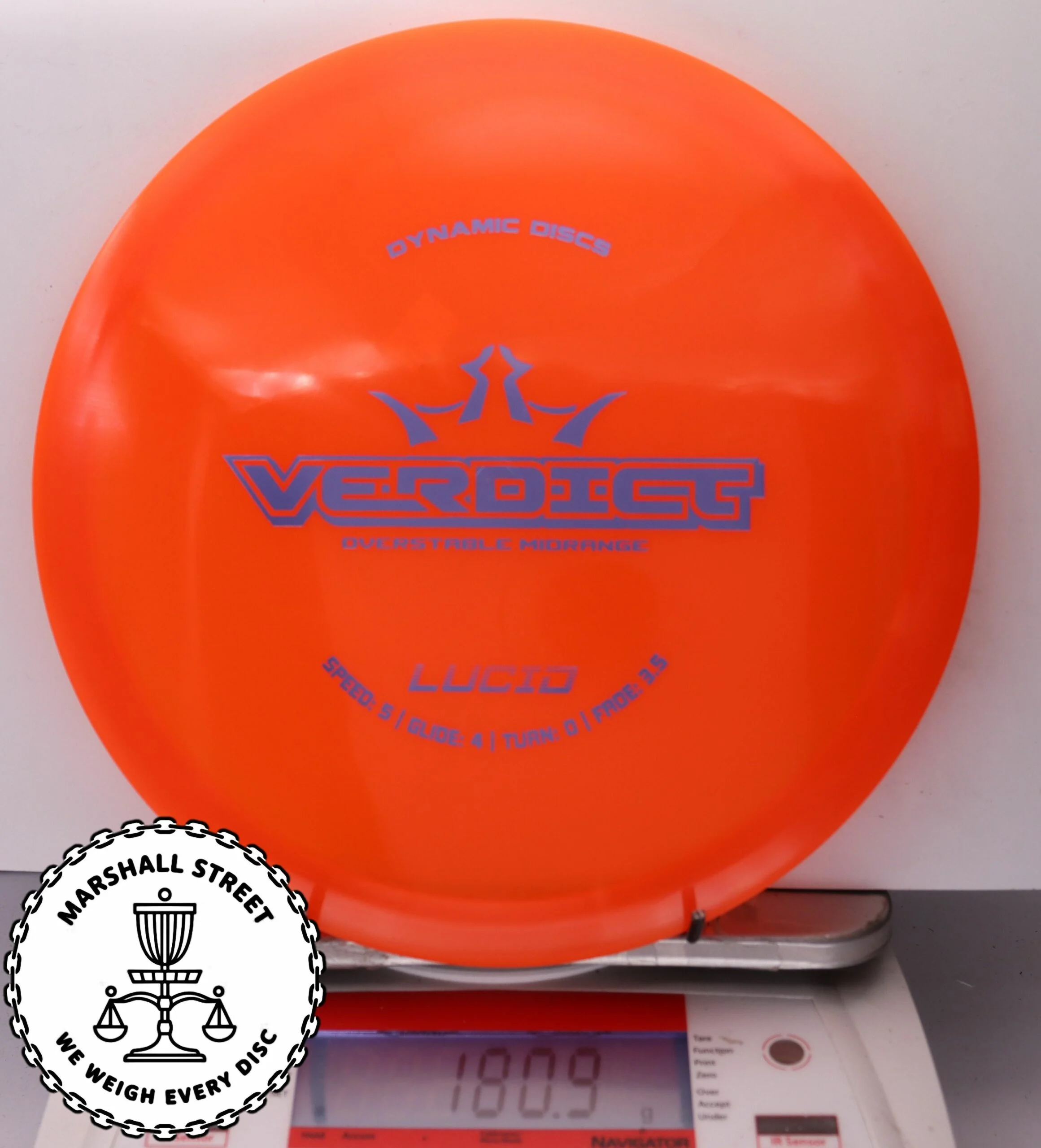 192810 Lucid Verdict - #31 Orange, 181