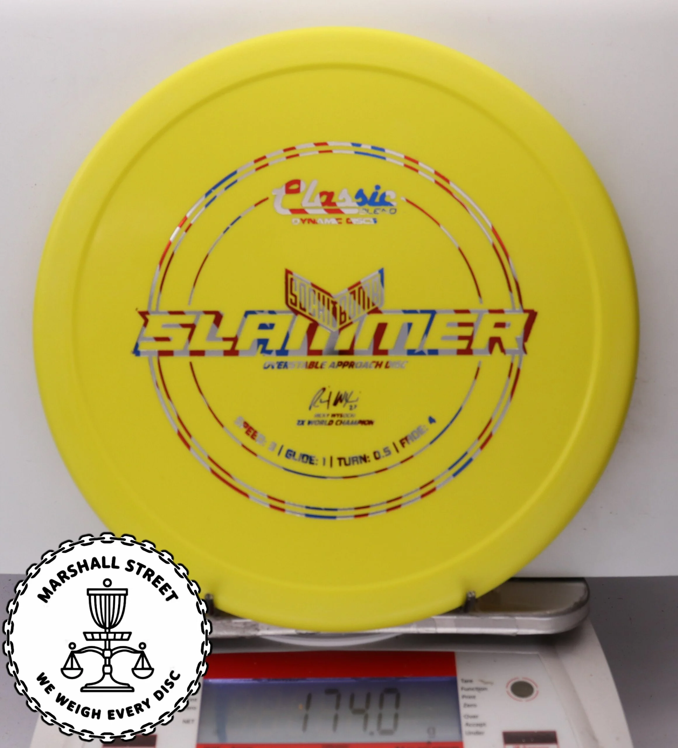 193195 Classic Blend Sockibomb Slammer - #39 Yellow, 174