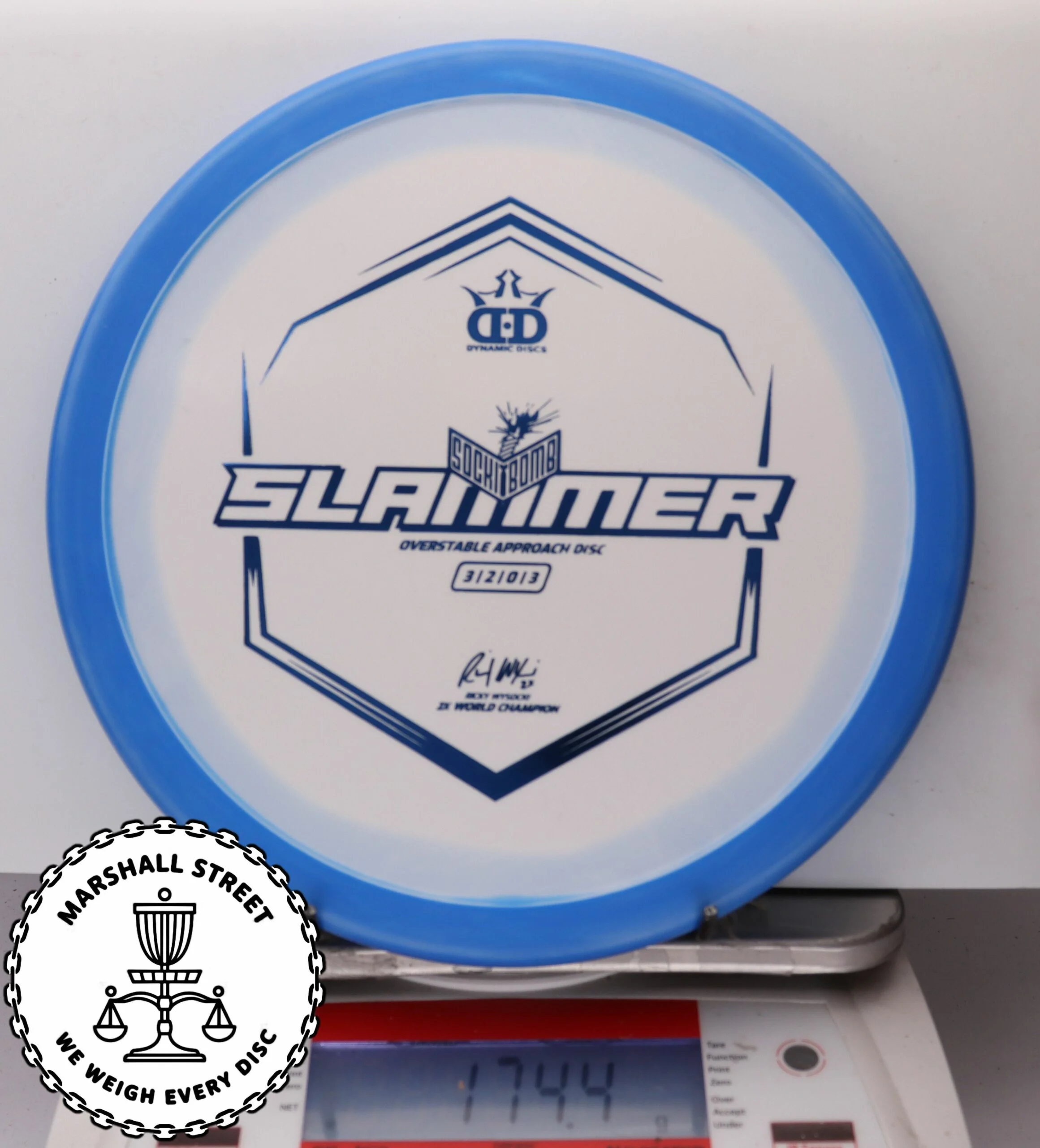 193202 Classic Supreme Orbit Sockibomb Slammer, Ignite V2 - #12 Blue, 174