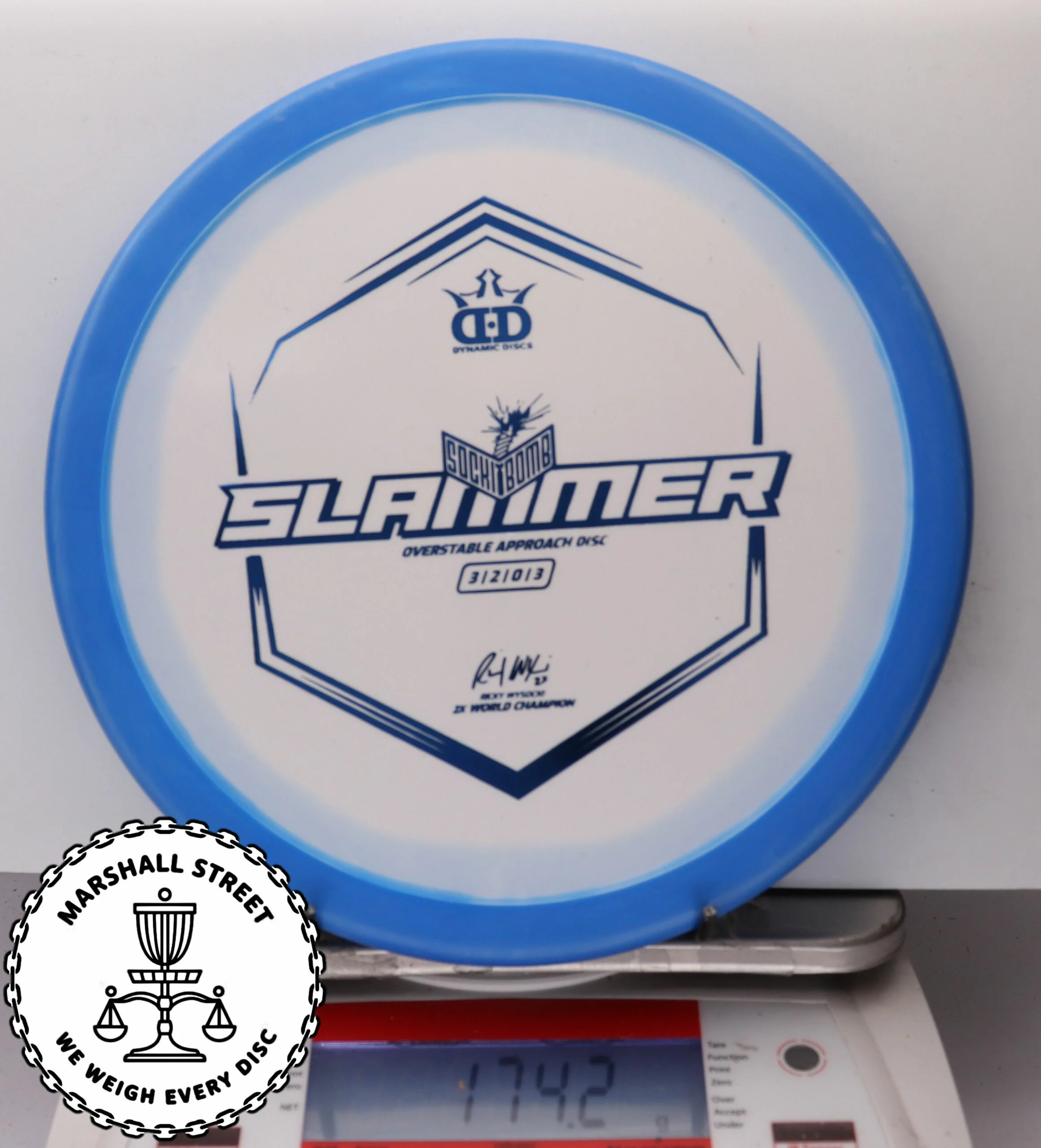 193203 Classic Supreme Orbit Sockibomb Slammer, Ignite V2 - #13 Blue, 174