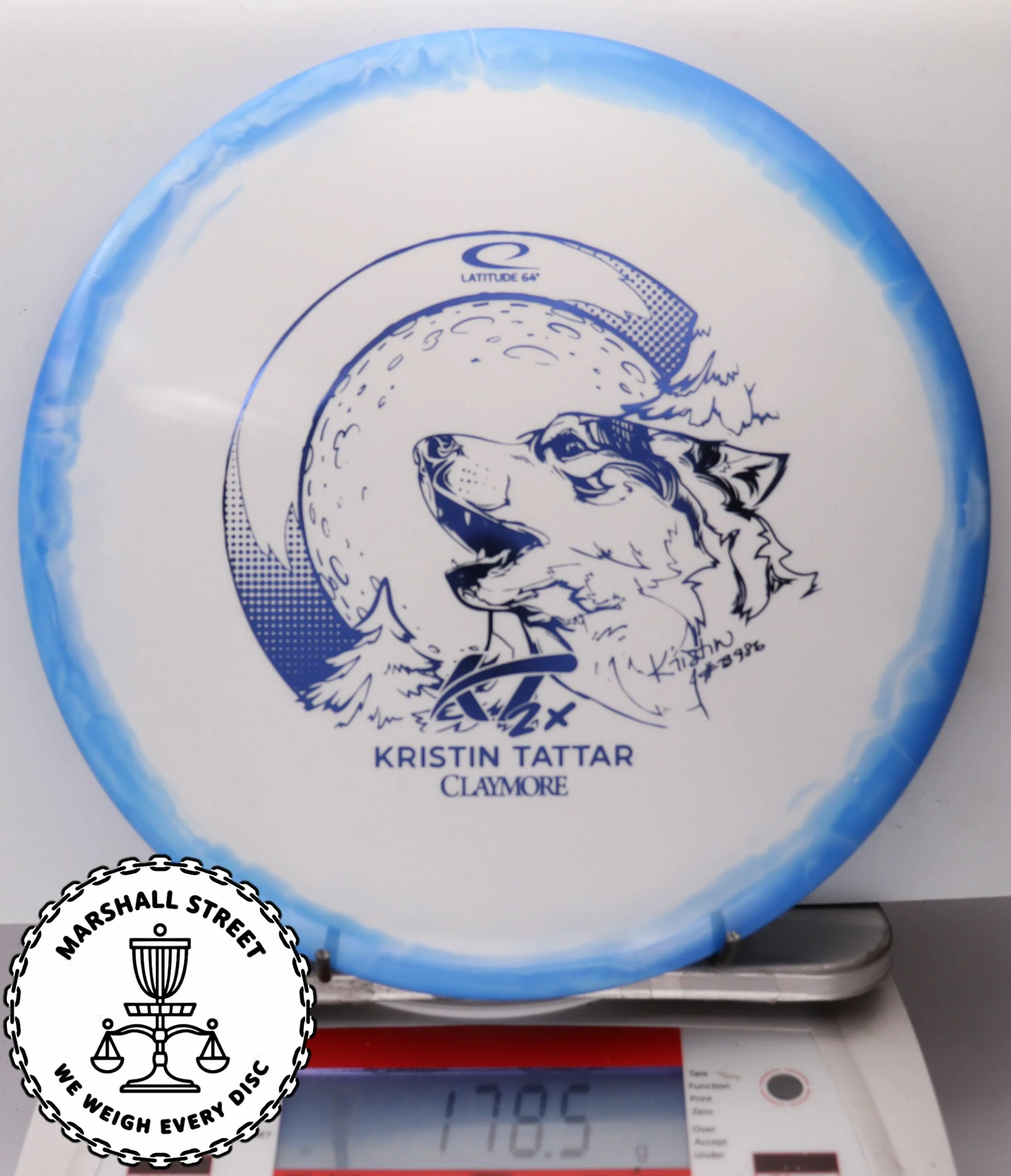 193806 Gold Orbit Claymore, Kristin Tattar 2024 - #36 Blue, 179