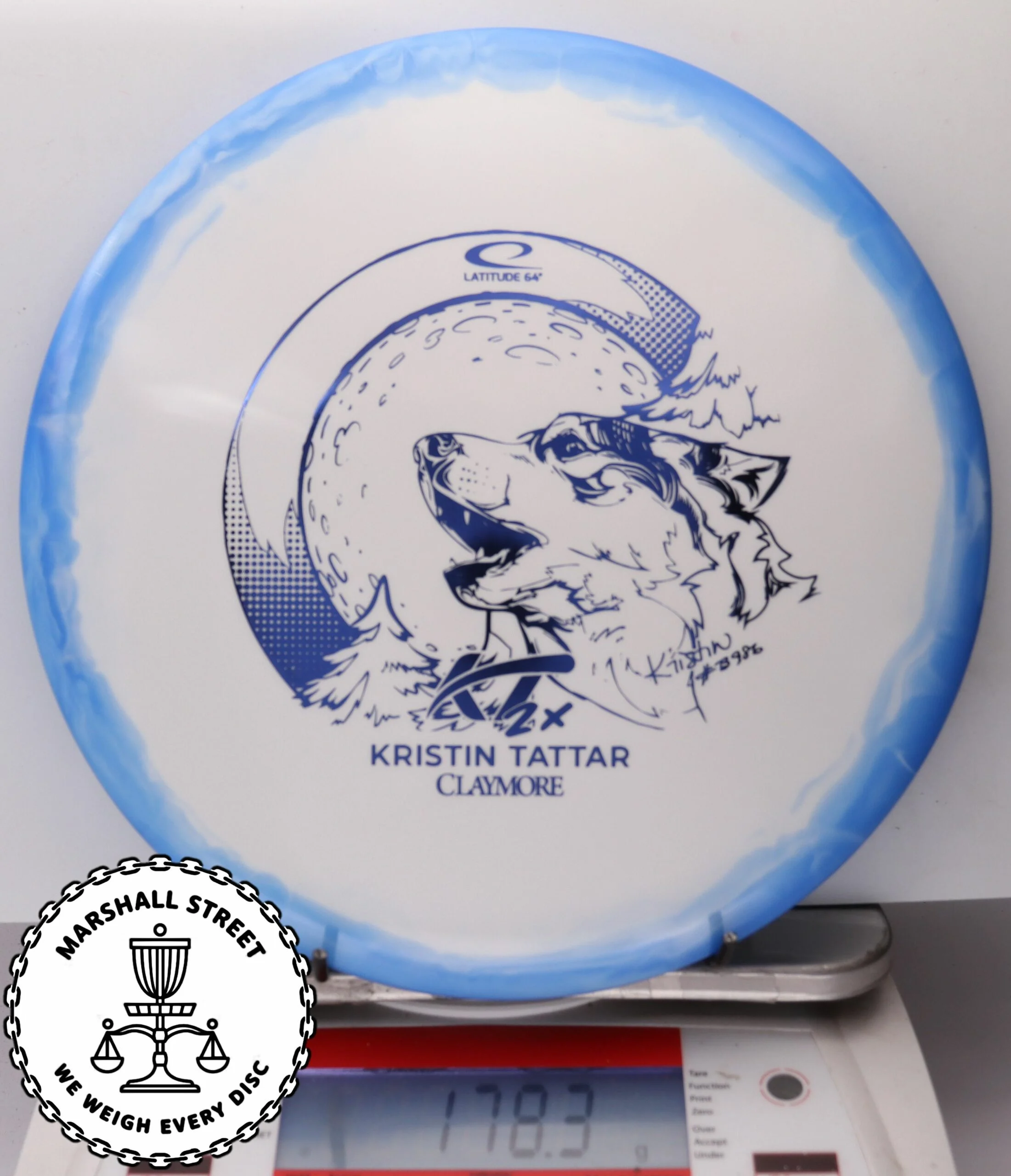 193807 Gold Orbit Claymore, Kristin Tattar 2024 - #37 Blue, 178