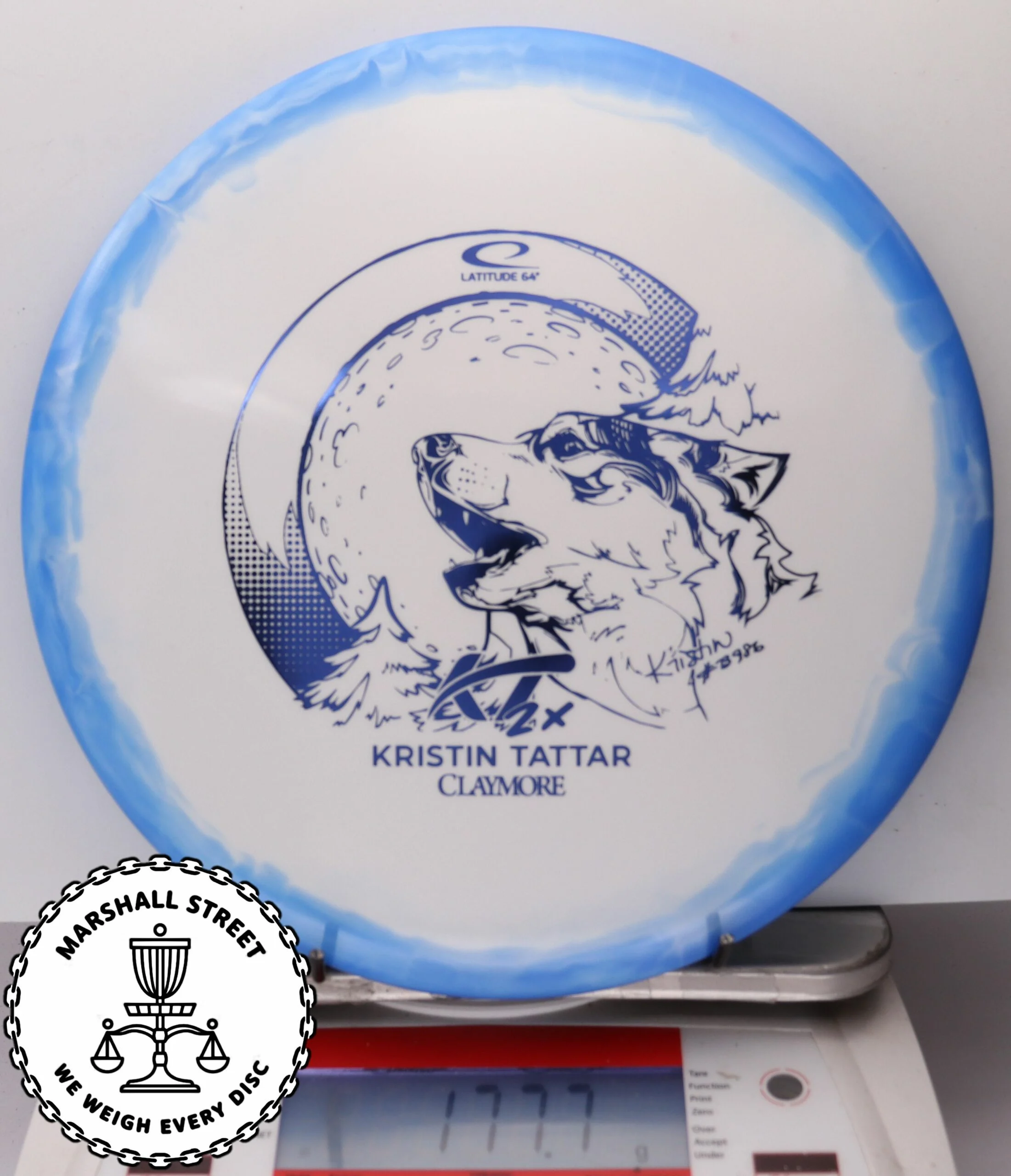 193808 Gold Orbit Claymore, Kristin Tattar 2024 - #38 Blue, 178
