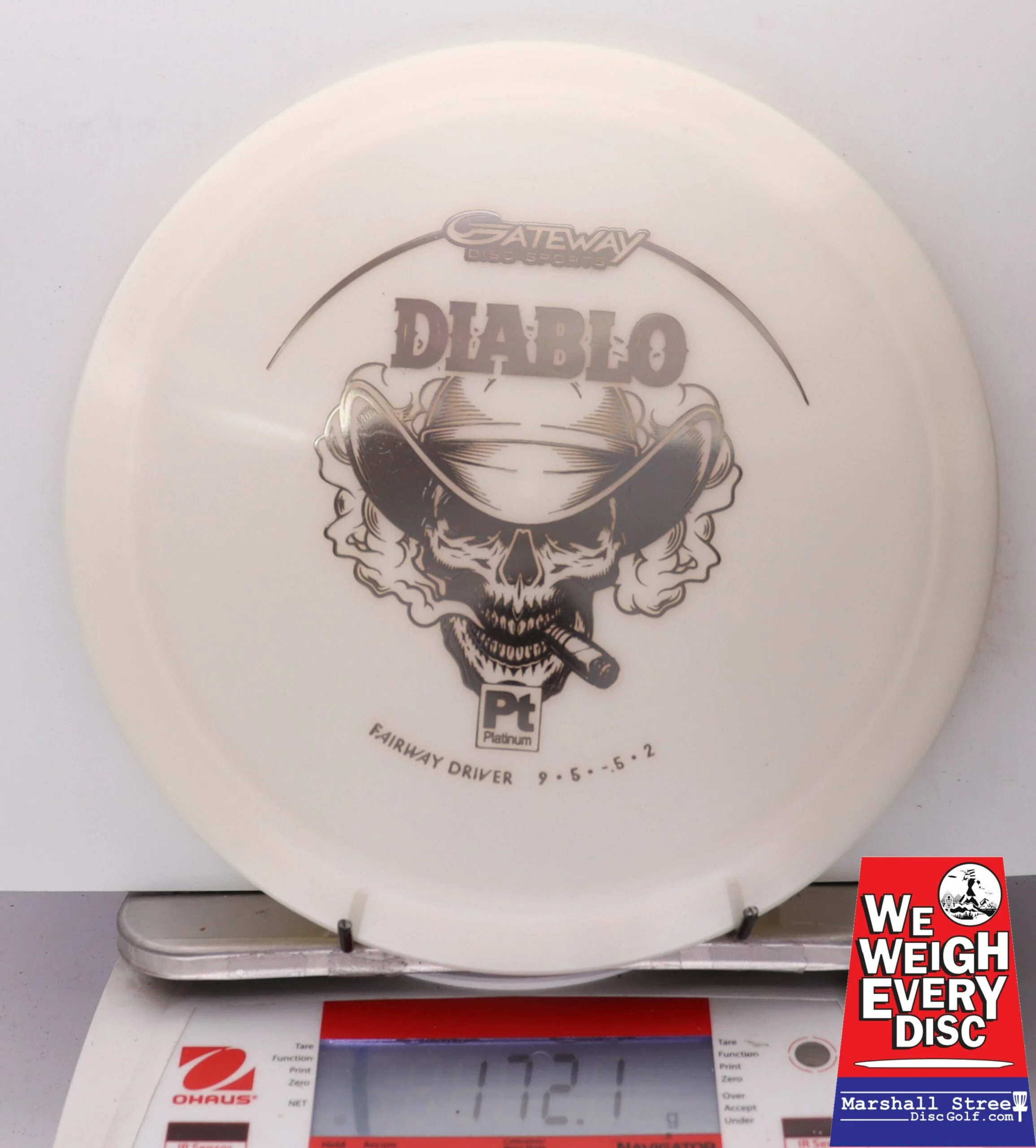 193958 Platinum Diablo - #15 White, 172