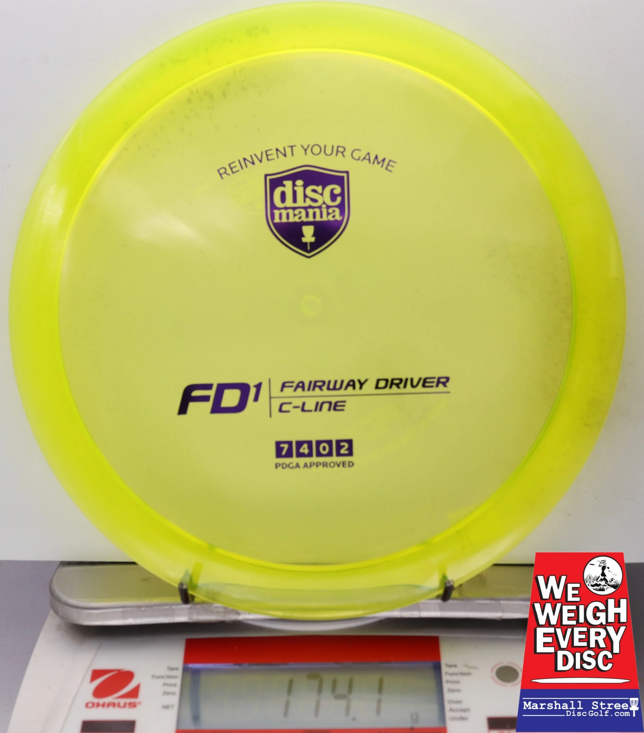 194223 C-Line FD1 - #10 Yellow, 174