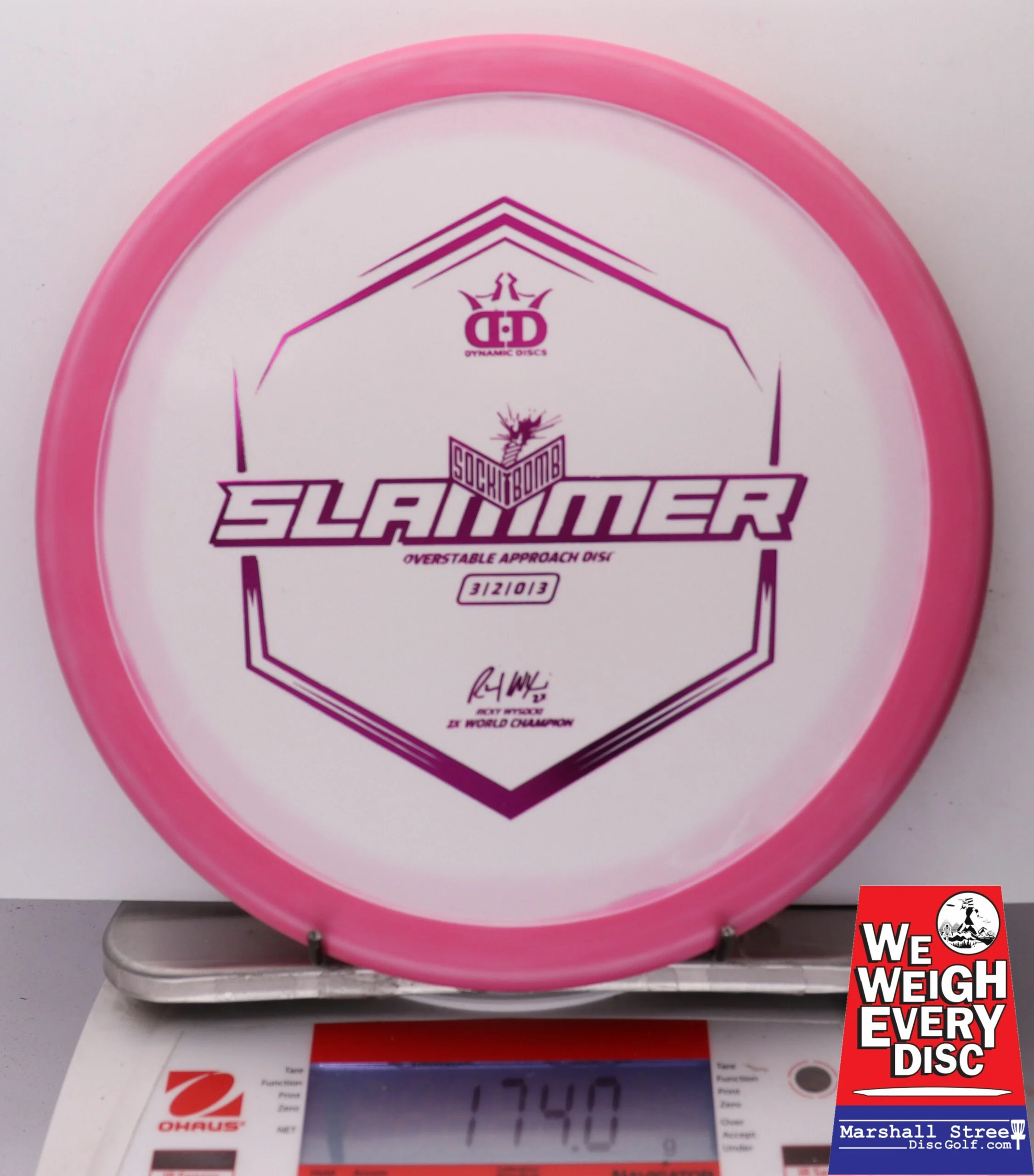 194492 Classic Supreme Orbit Sockibomb Slammer, Ignite V2 - #15 Pink-White, 174