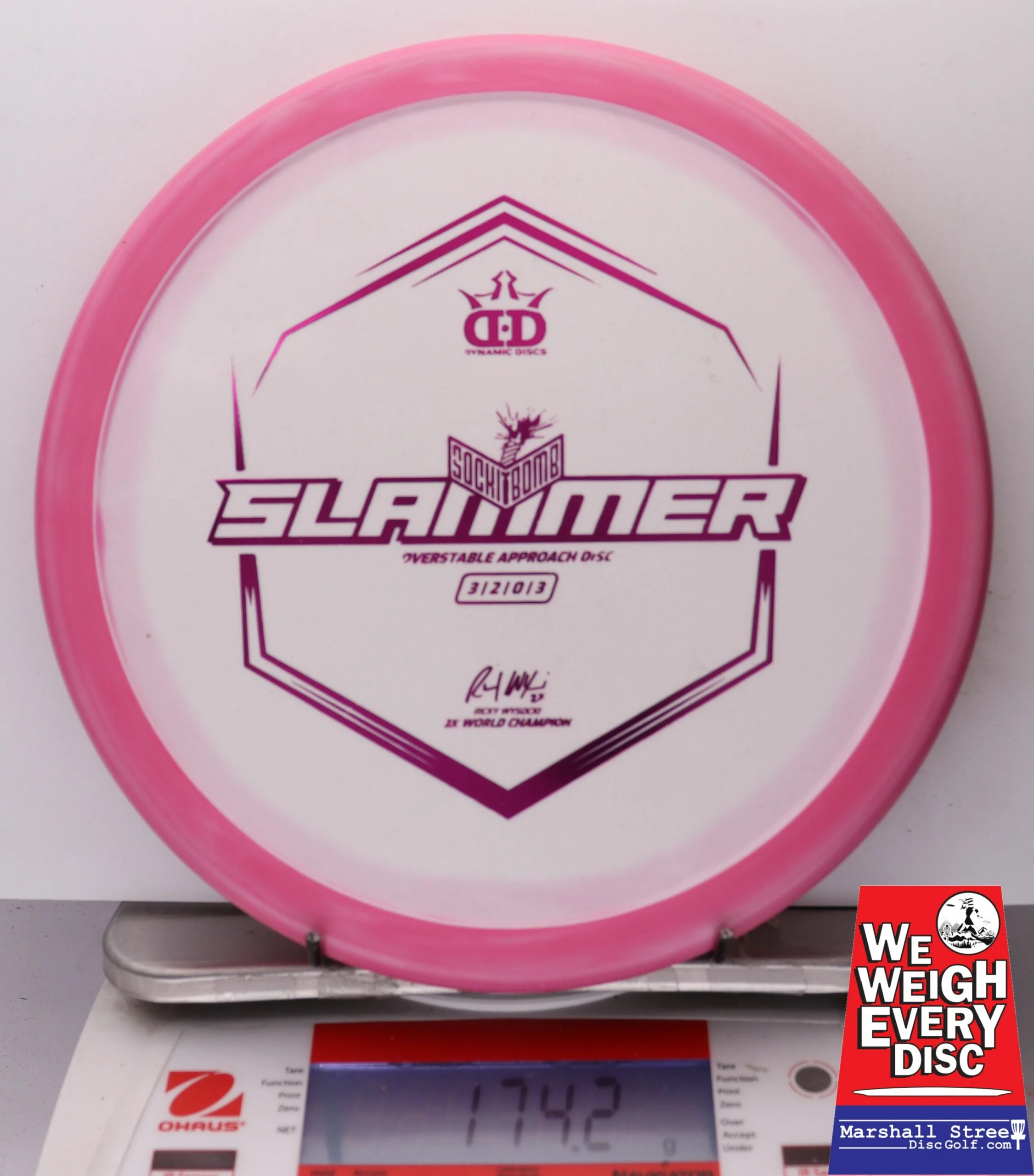 194493 Classic Supreme Orbit Sockibomb Slammer, Ignite V2 - #16 Pink-White, 174