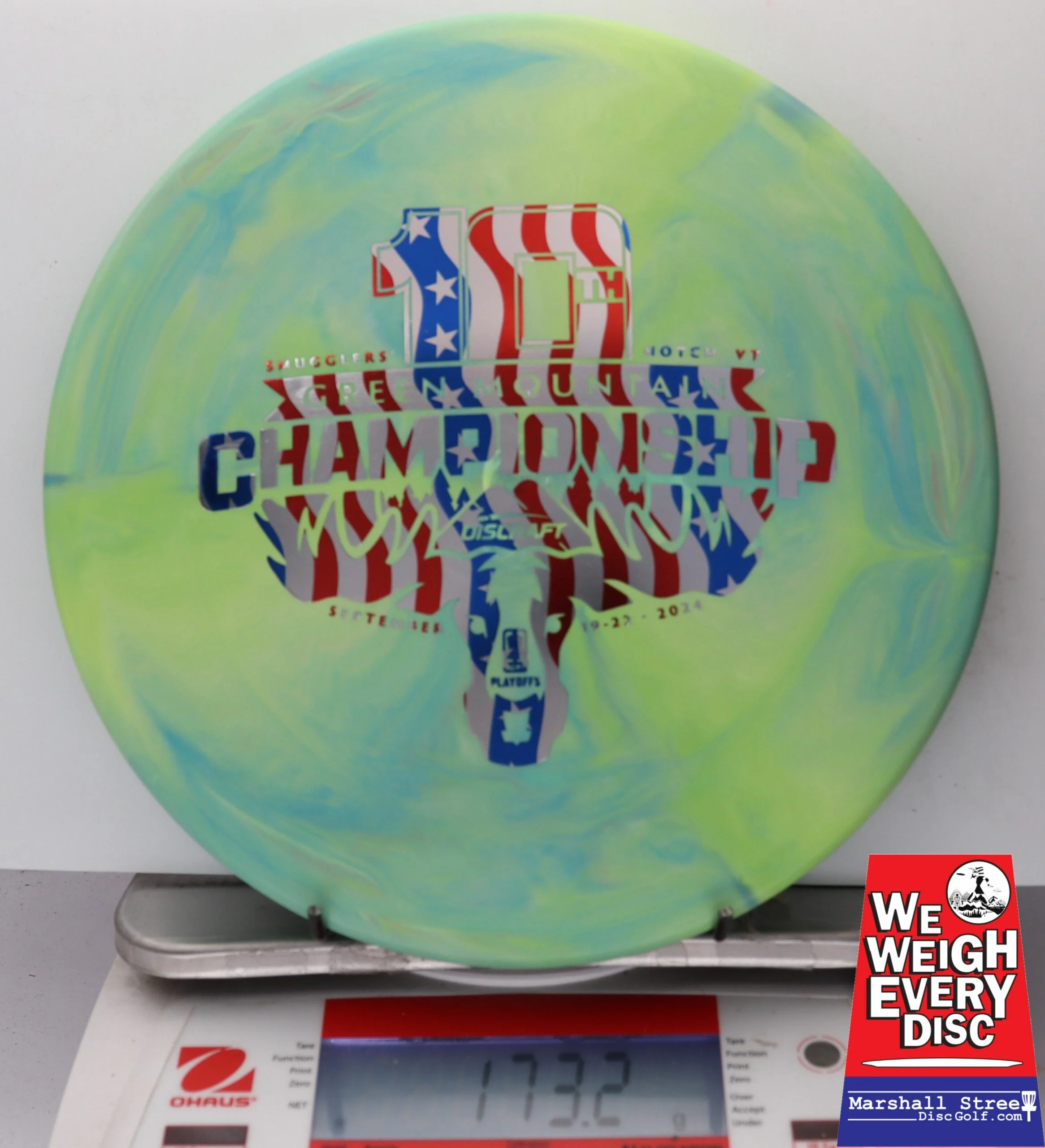 194784 Jawbreaker Swirl Zone OS, 2024 GMC - #07 NGreen-Blue, 173