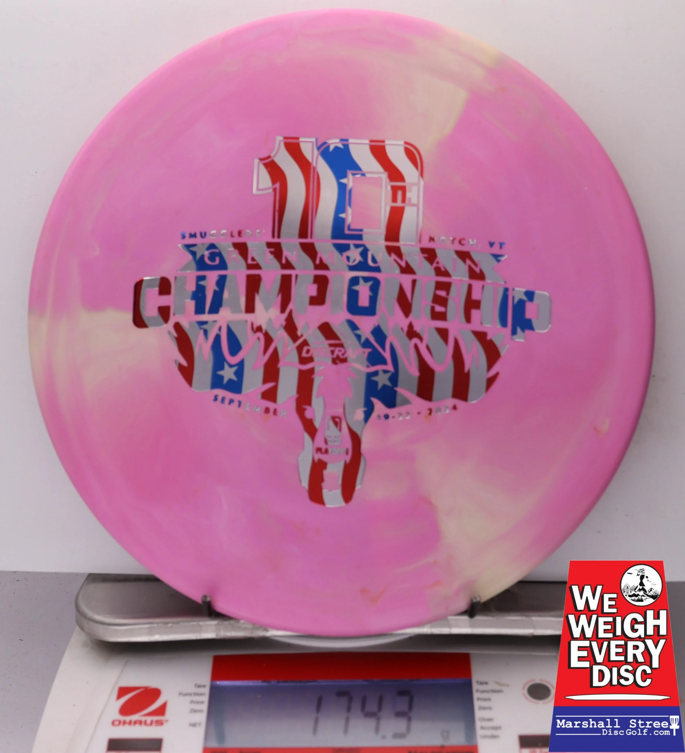 194790 Jawbreaker Swirl Zone OS, 2024 GMC - #13 Pink, 174