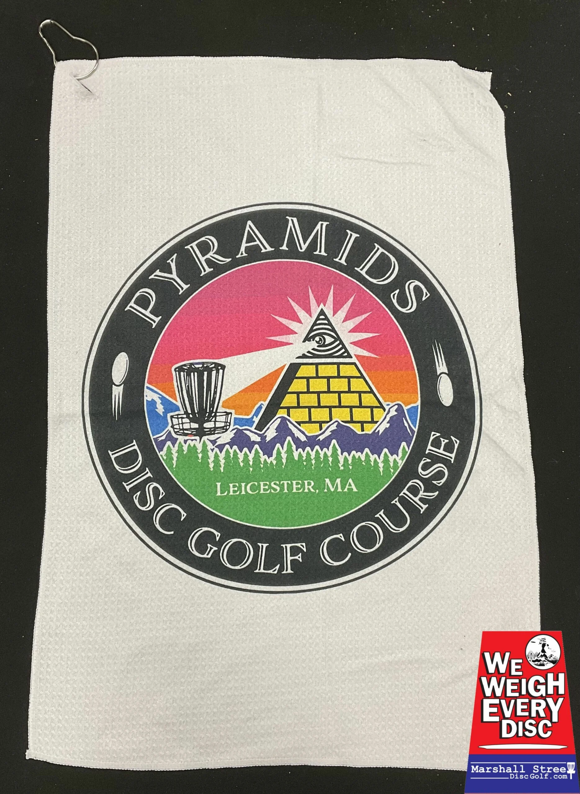 Pyramids DGC Waffle Towel with Clip