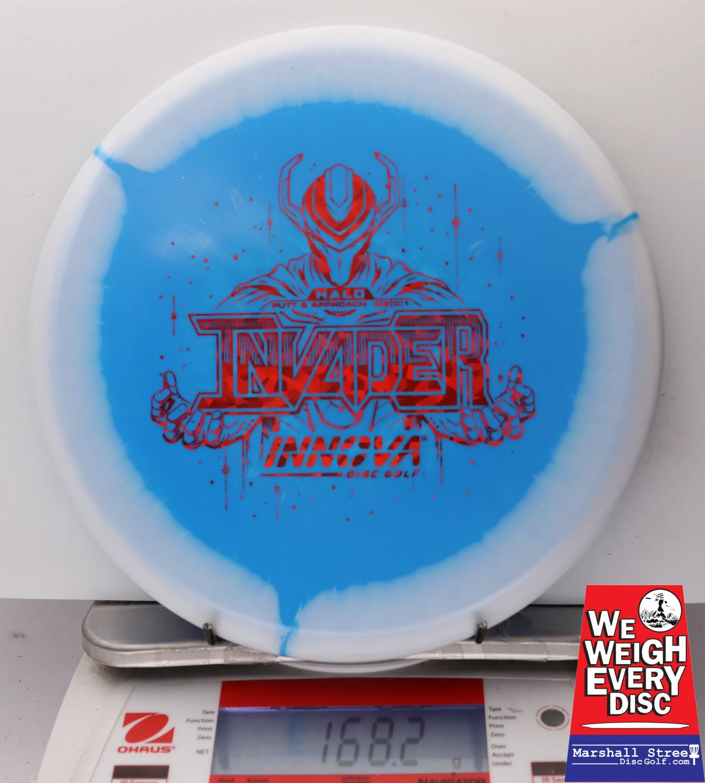 197606 Halo Star Invader - #04 White-Blue, 168