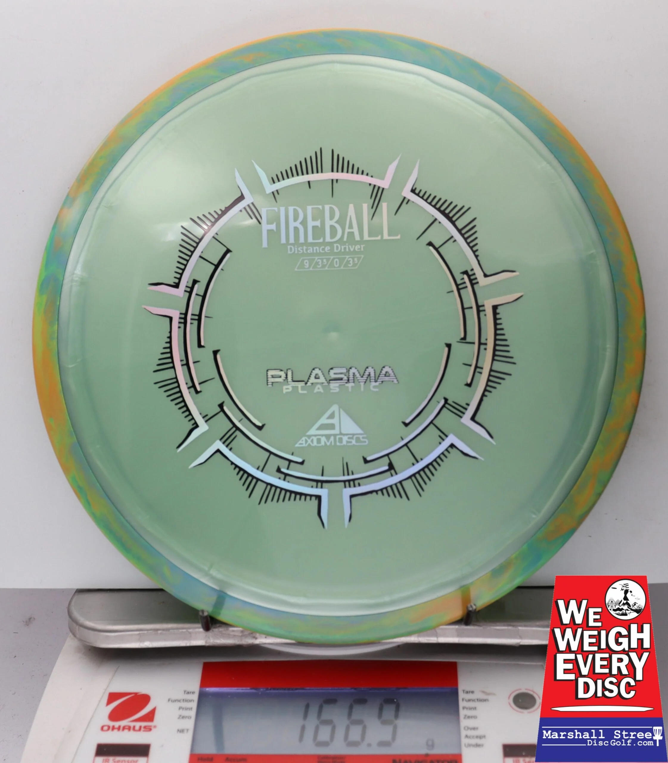 199046 Plasma Fireball - #44 BluGrnOrng-Mint, 167