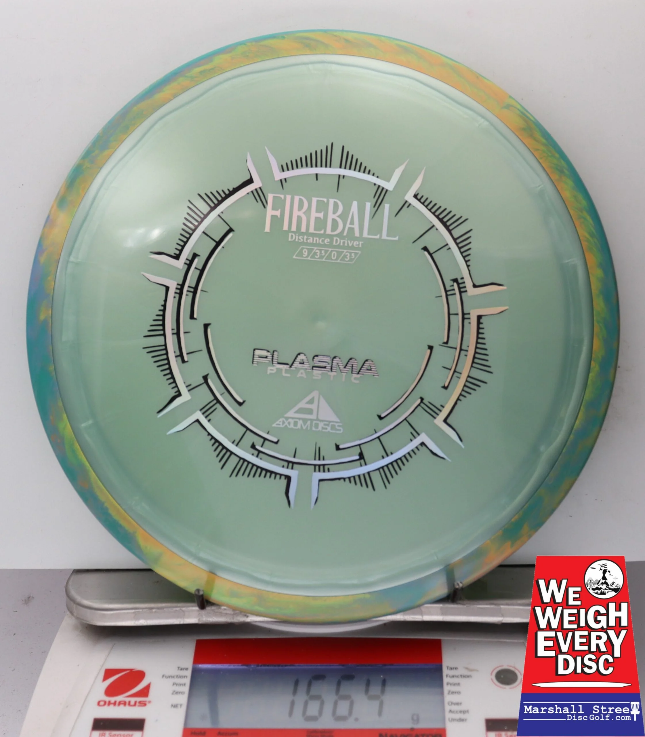 199047 Plasma Fireball - #45 BluGrnOrng-Mint, 166