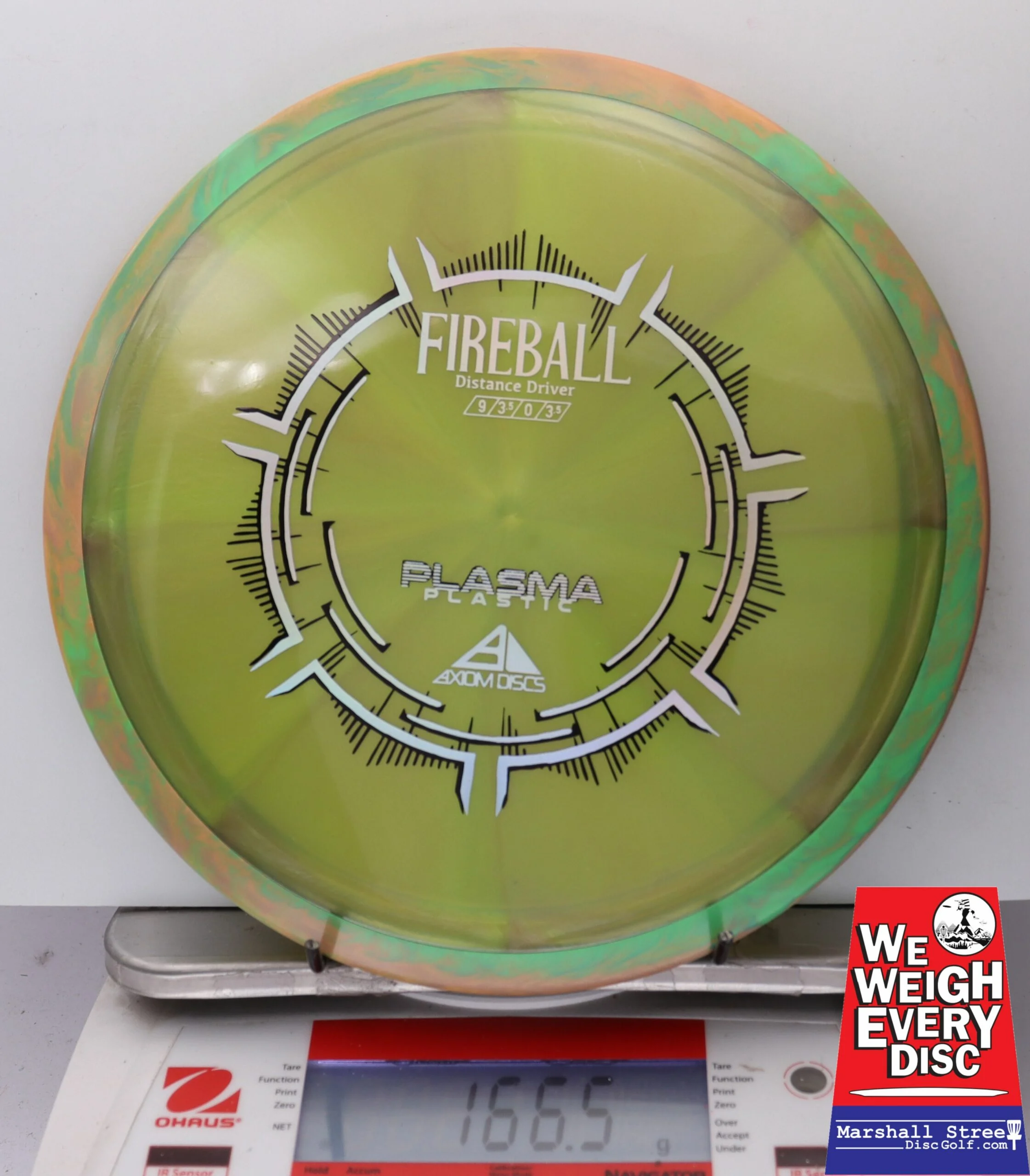199049 Plasma Fireball - #47 GrnOrng-Grellow, 167