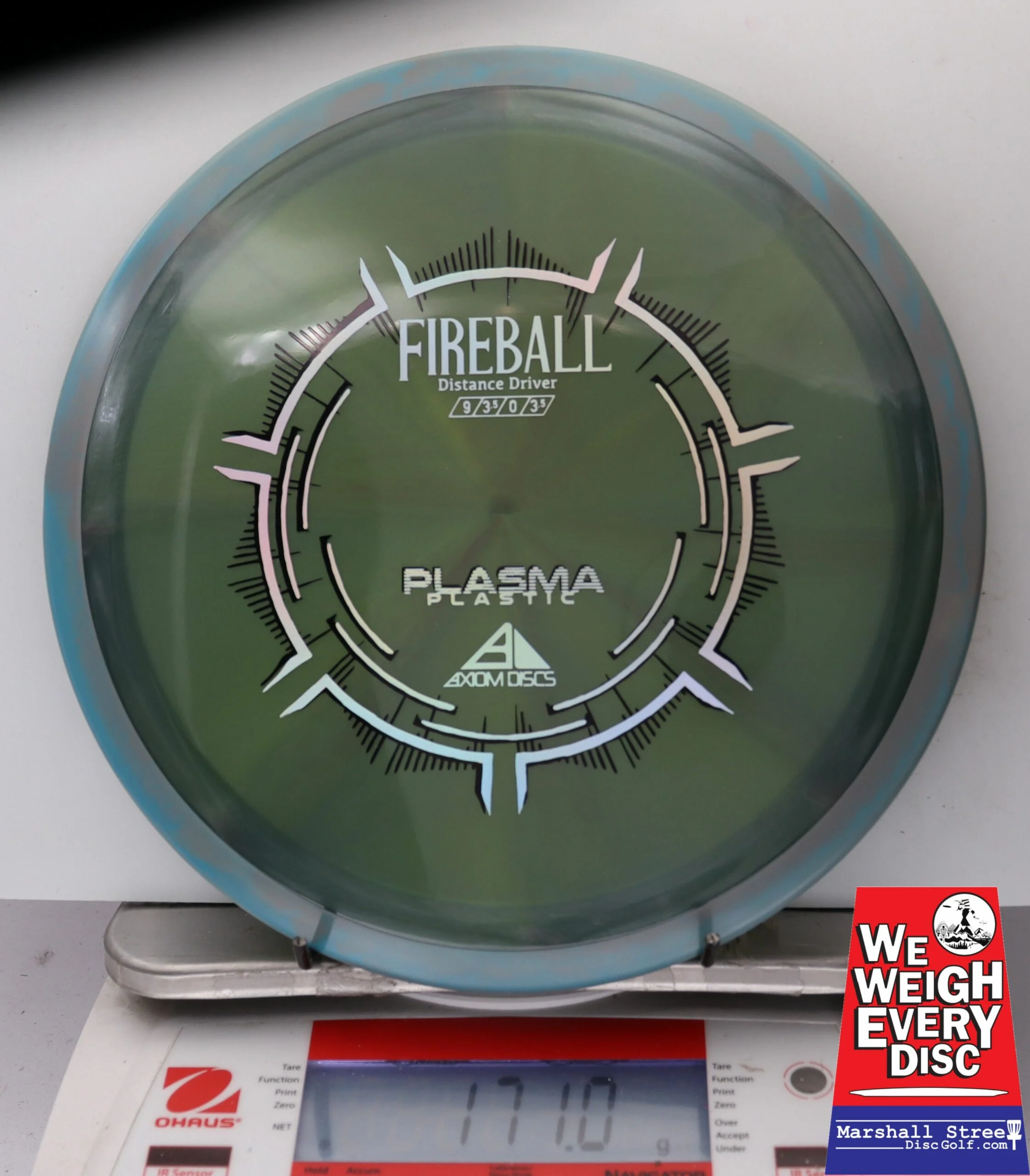 199057 Plasma Fireball - #55 GrayBlu-DkGreen, 171