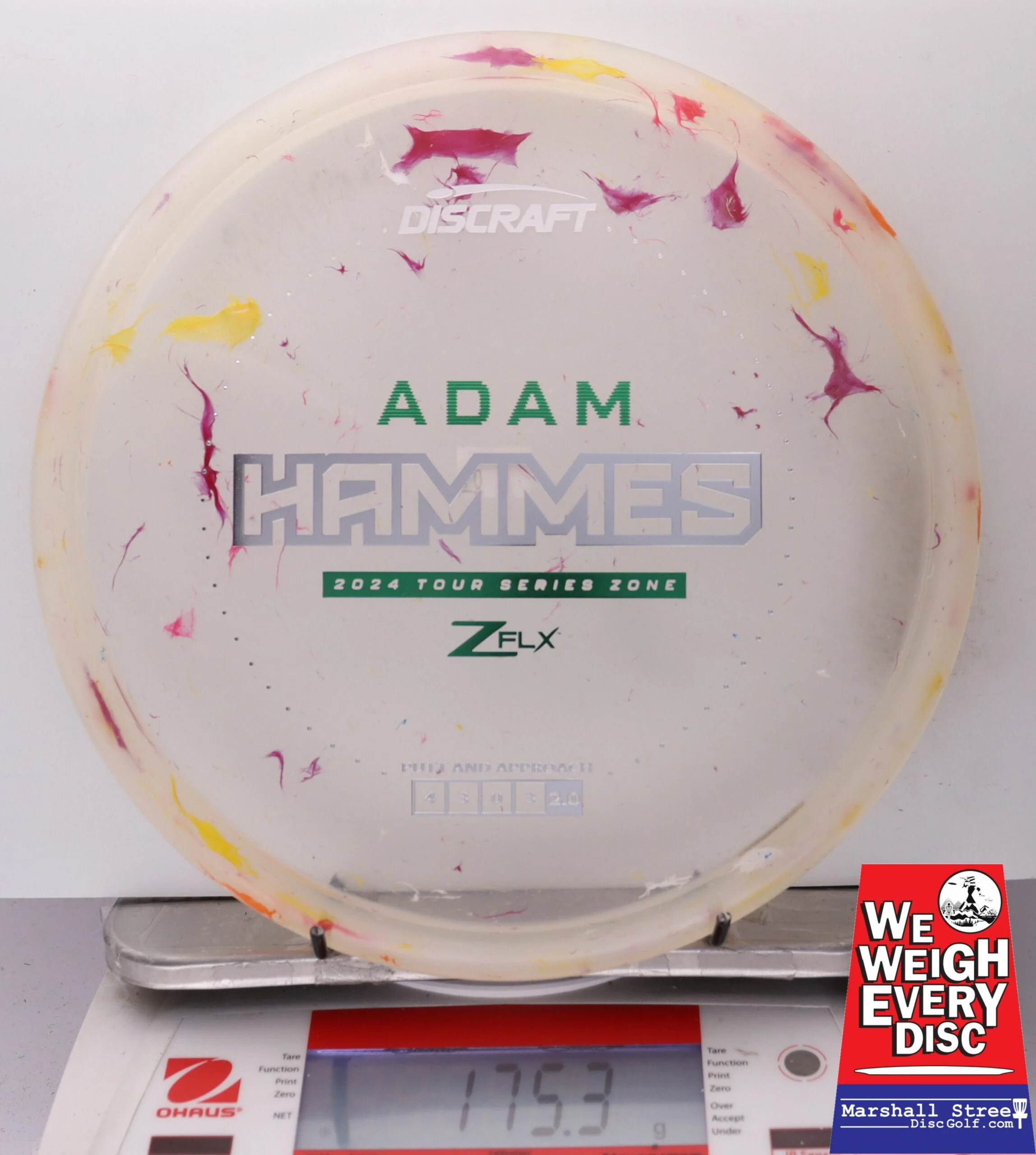 200468 Z FLX Jawbreaker Zone, Adam Hammes Tour Series '24 - #01 PinkYelloOrng, 175