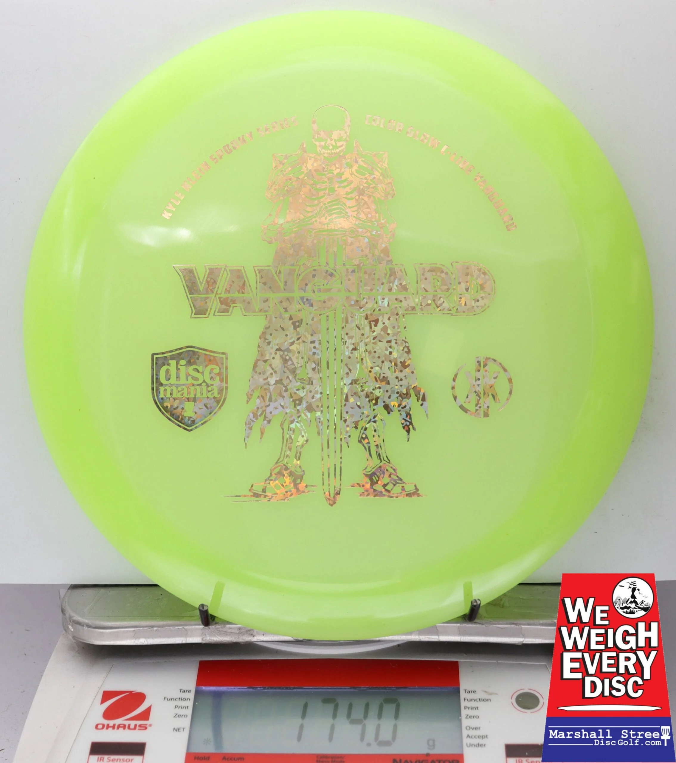 201199 Color Glow C-Line Vanguard, Kyle Klein Spooky Series - #14 NGrellowGlow, 174