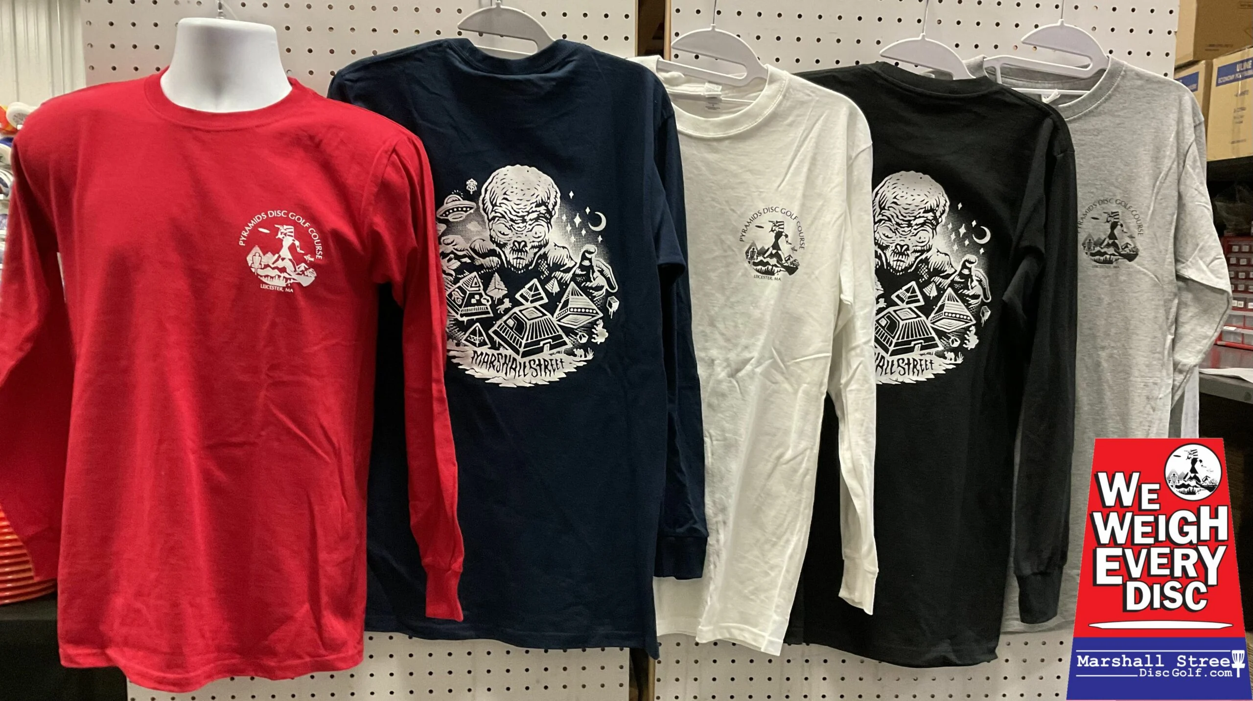 Pyramids and Martial Street Logo Long Sleeve Tee