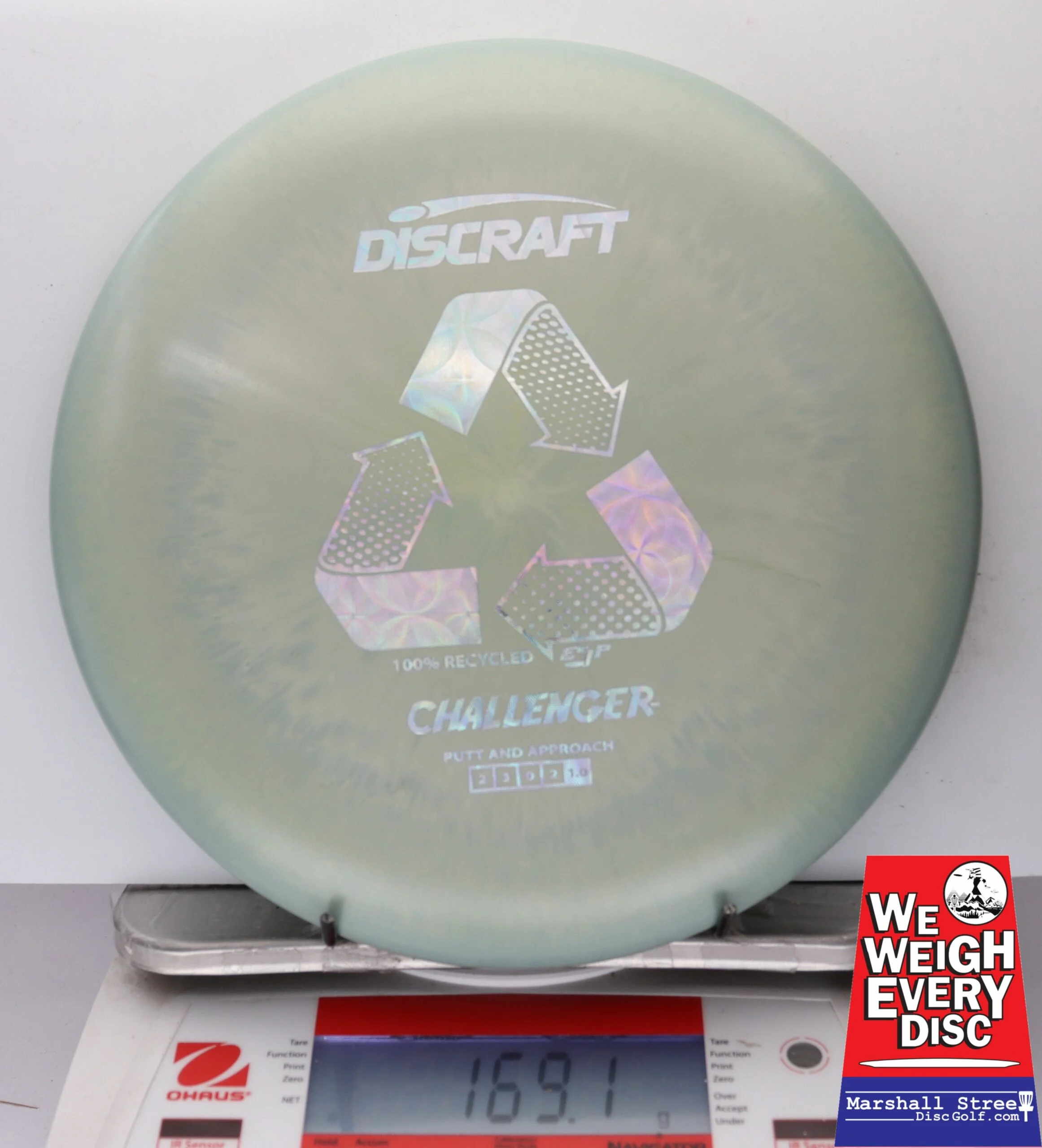 204239 Recycled ESP Challenger - #20 Pale Green, 169