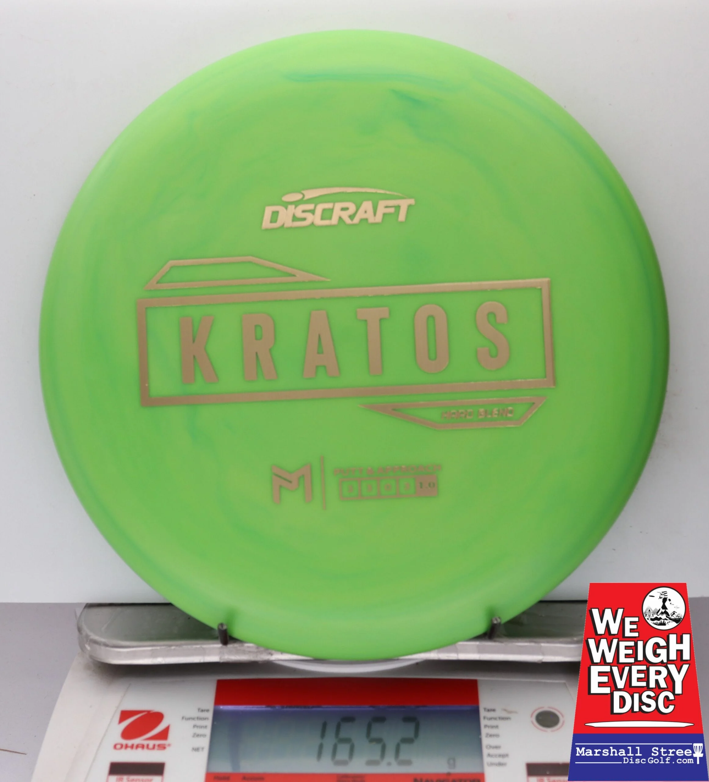 204410 Putter Line Hard Kratos, Paul McBeth - #03 Green, 165