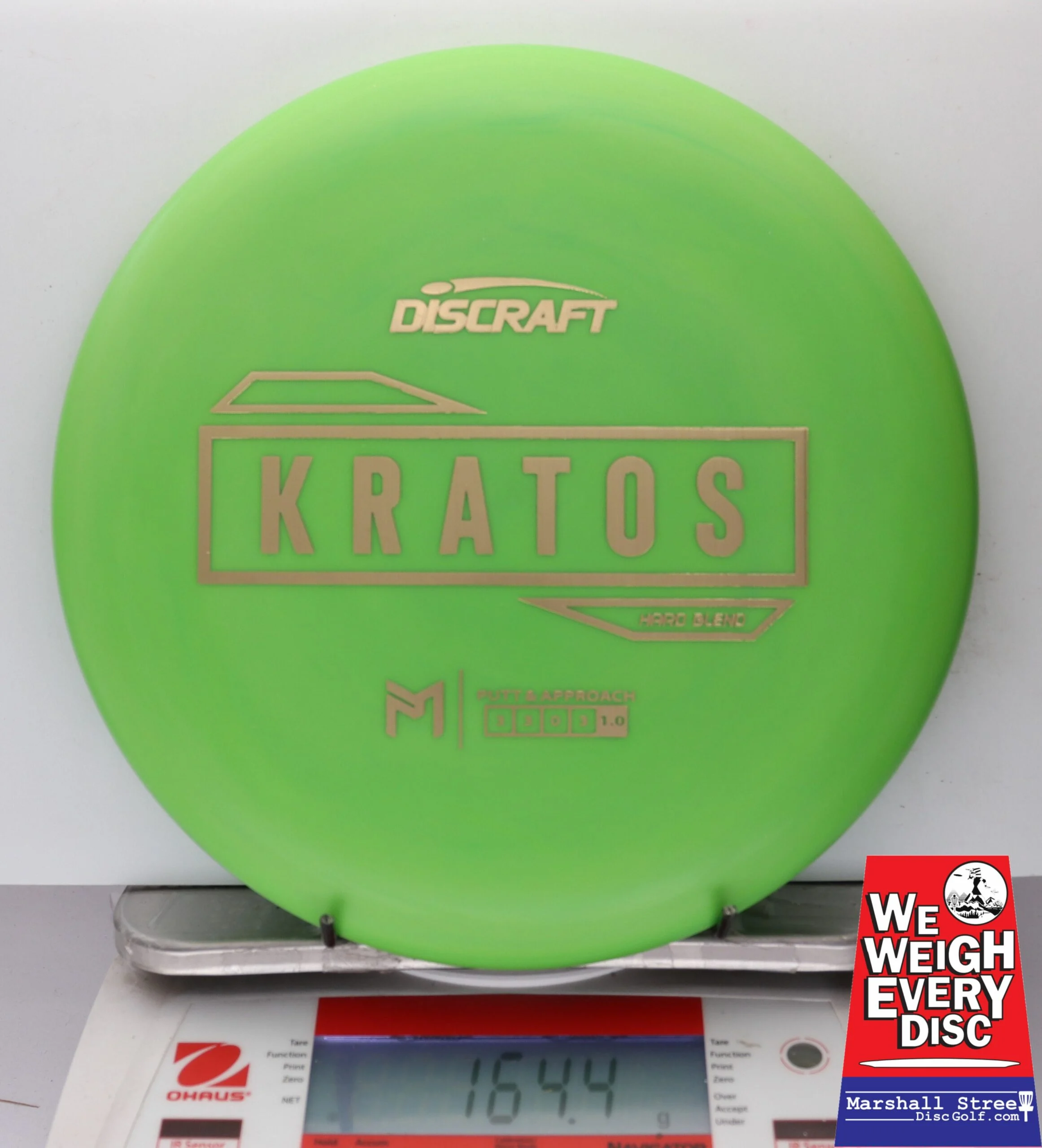 204411 Putter Line Hard Kratos, Paul McBeth - #04 Green, 164