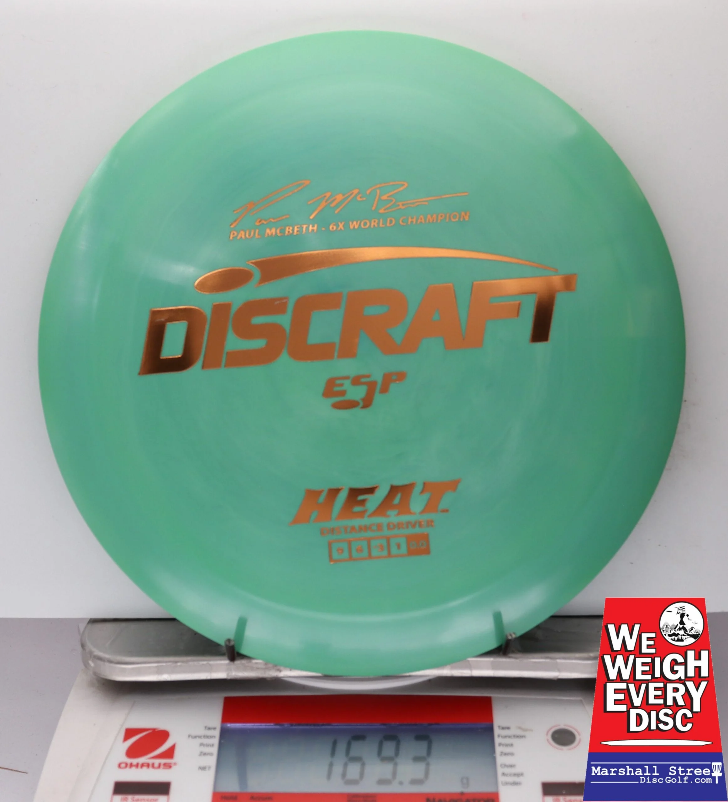 204800 ESP Heat, Paul McBeth 6X - #14 Green, 169