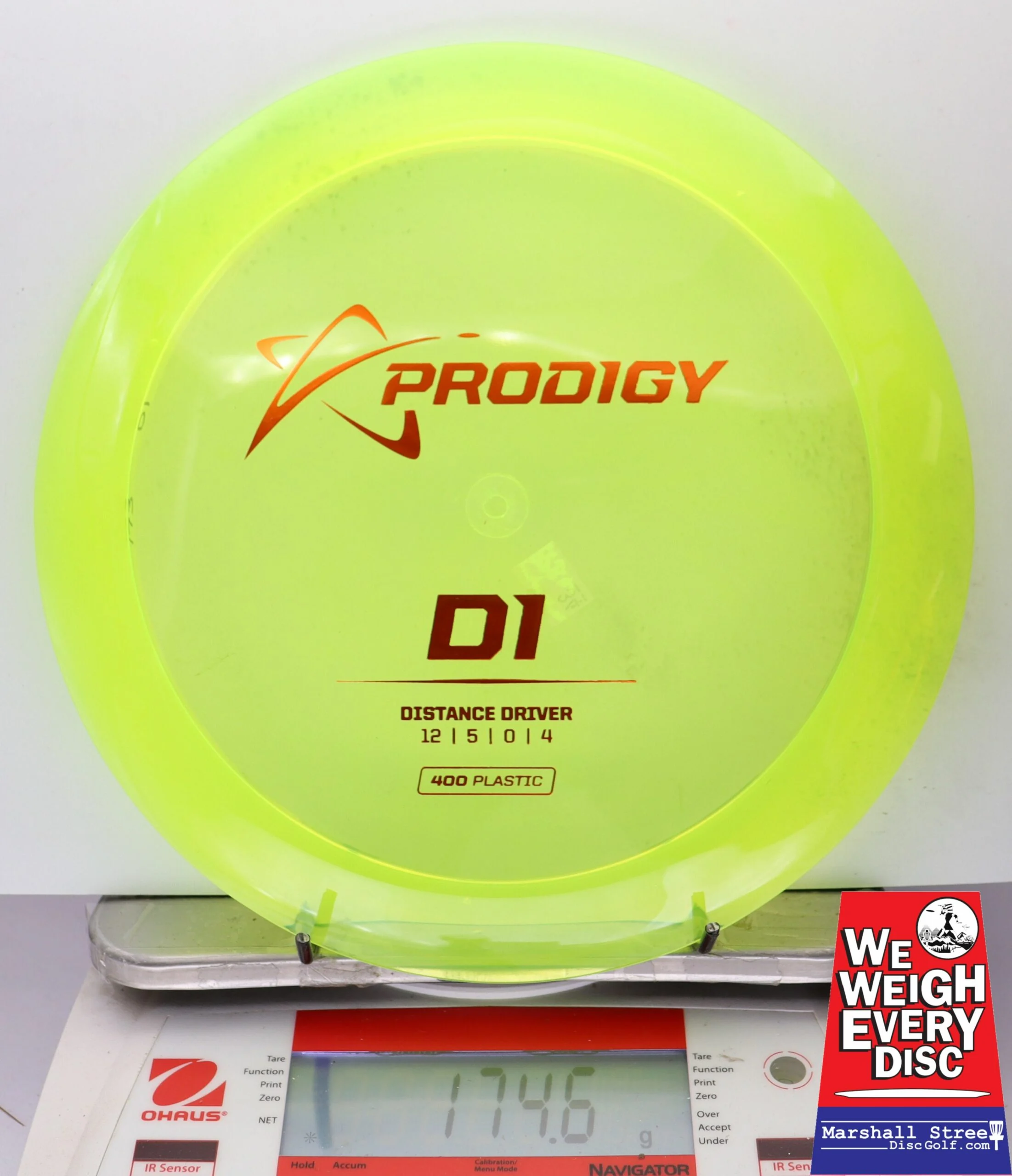 206290 Prodigy D1, 400 - #34 NYellow, 175