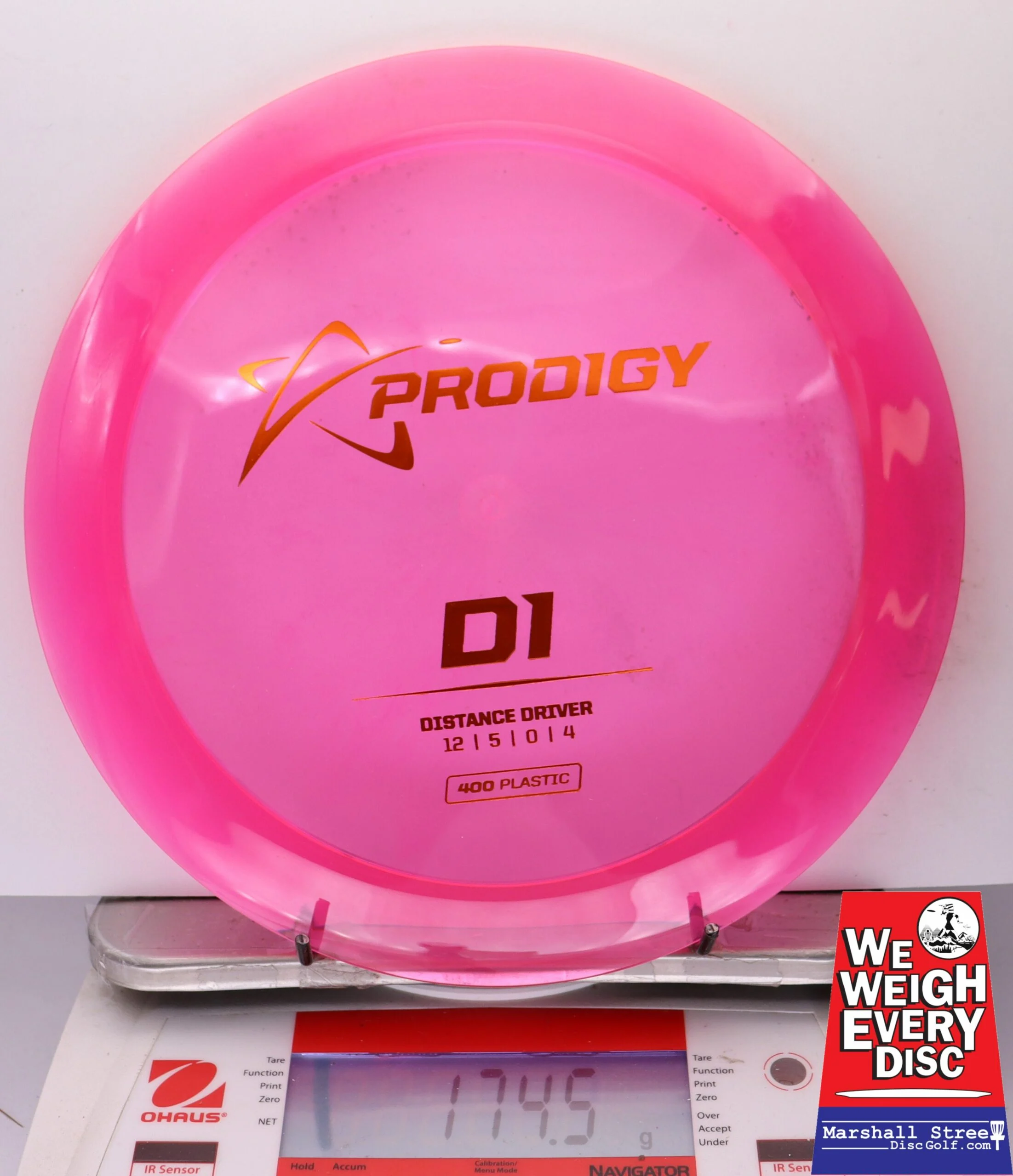 206302 Prodigy D1, 400 - #46 Pink, 175