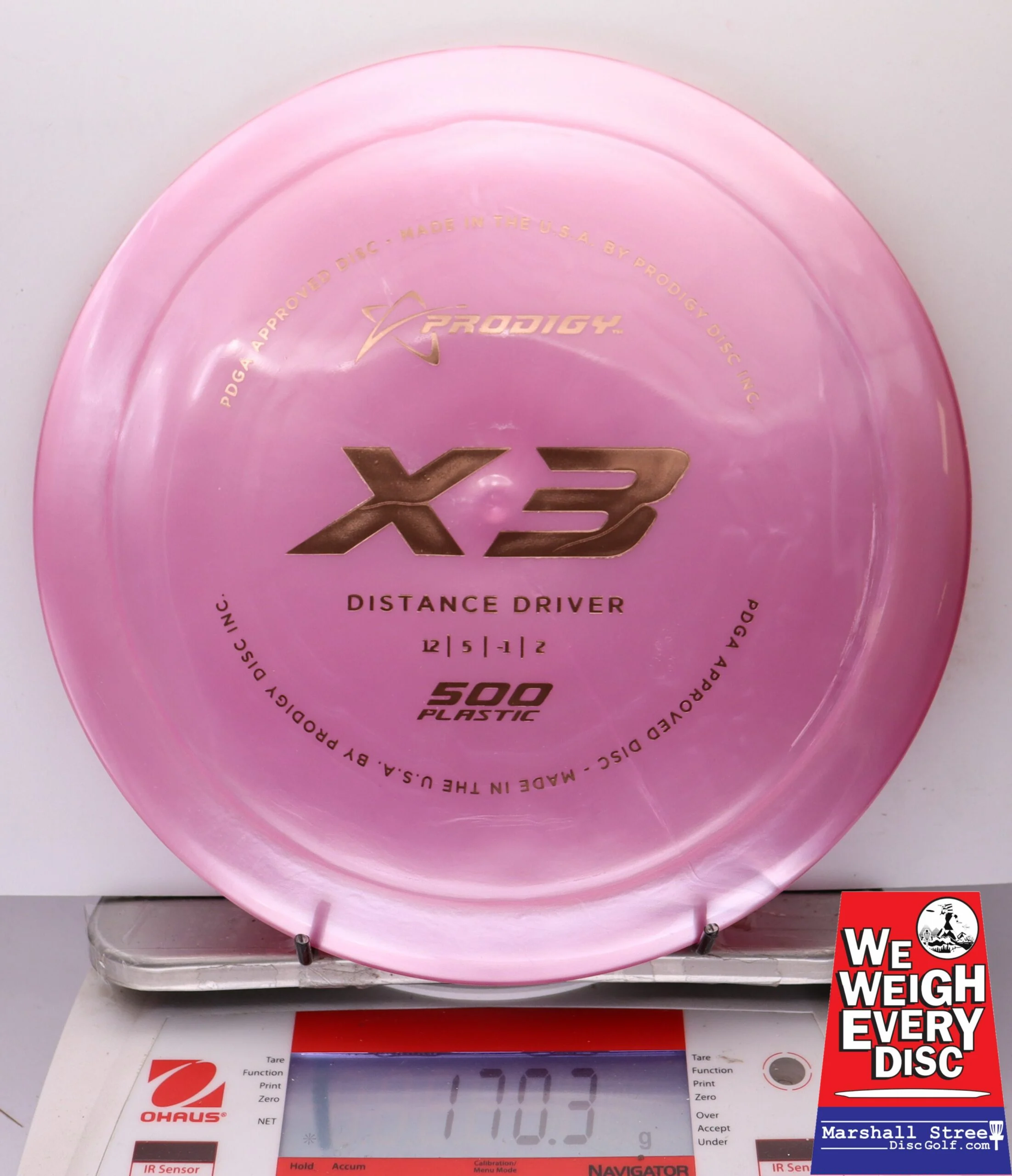 206374 Prodigy X3, 500 - #01 Pink, 170