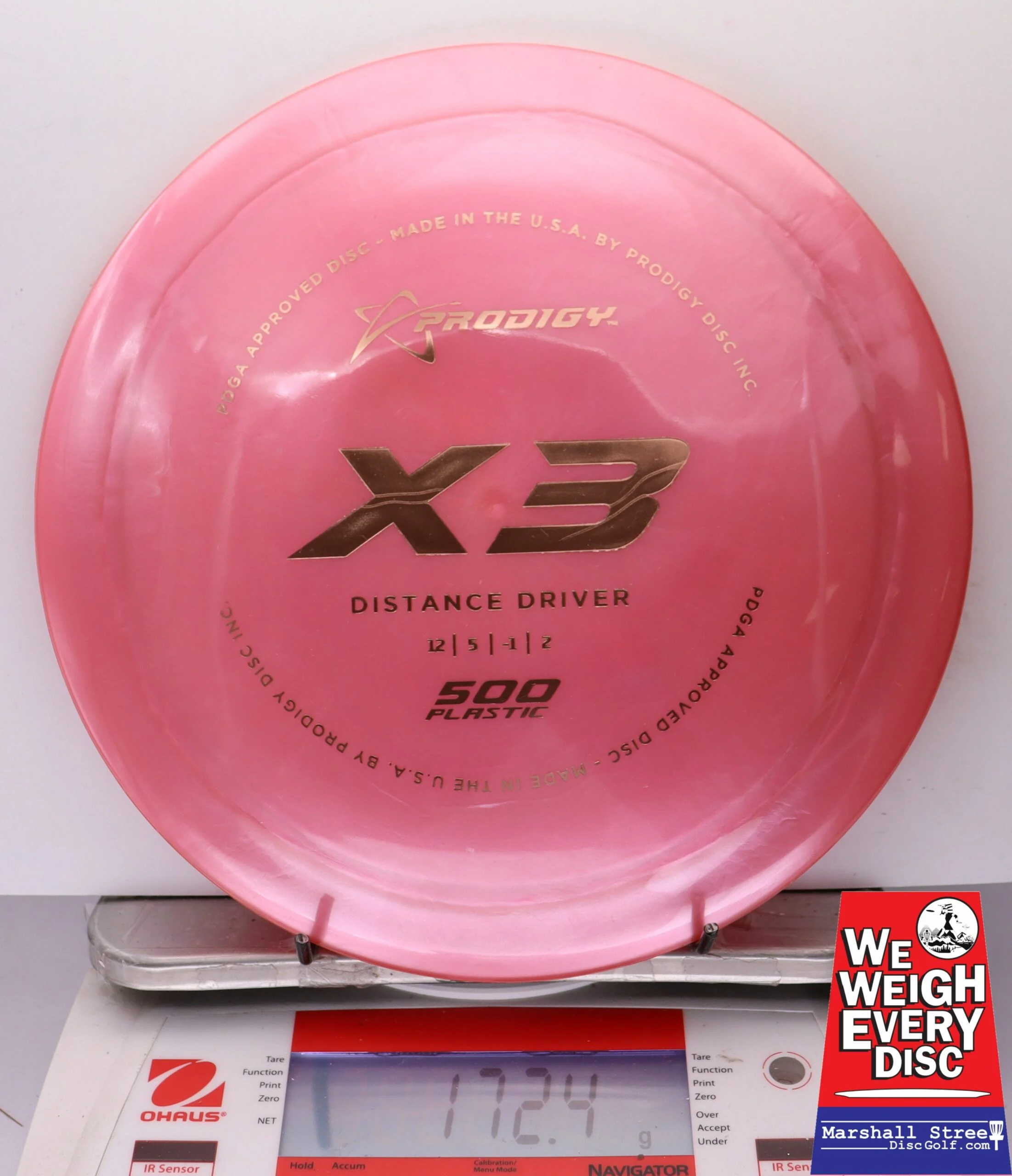 206378 Prodigy X3, 500 - #05 PinkRed, 172