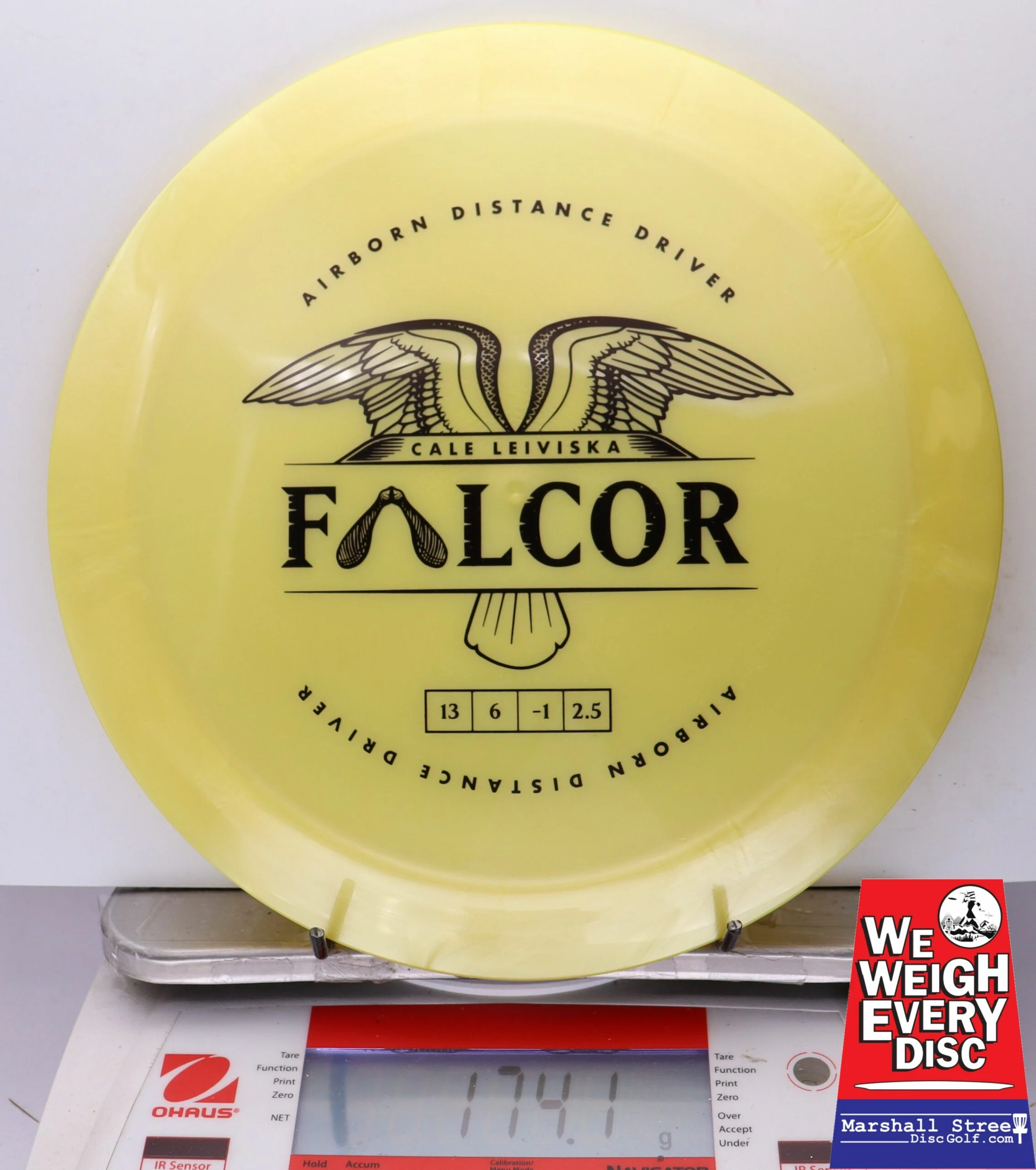 206482 Airborn Falcor, 500 - Cale Leiviska - #44 Yellow, 174