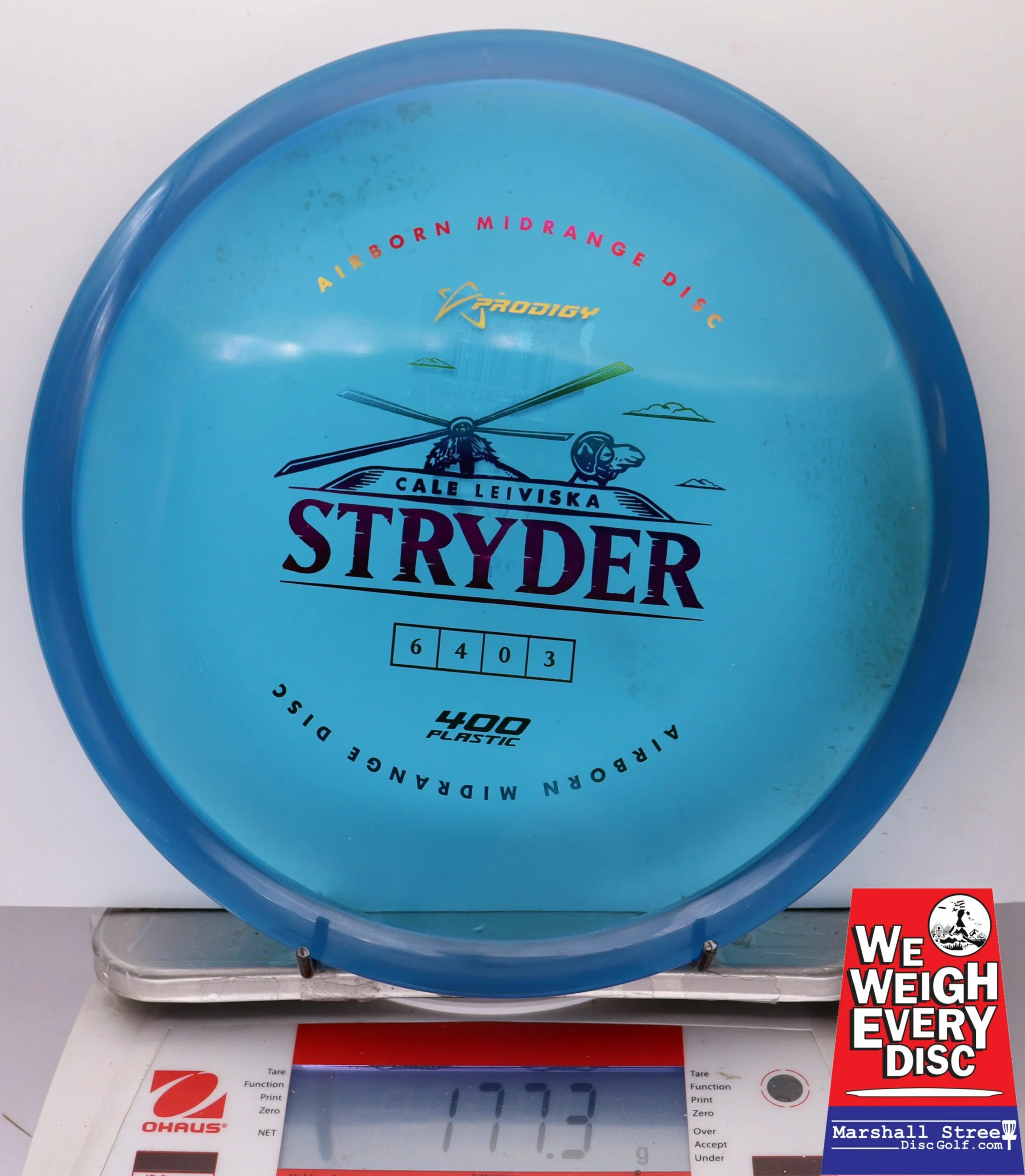206512 Airborn Stryder, 400 - Cale Leiviska - #07 Blue, 177