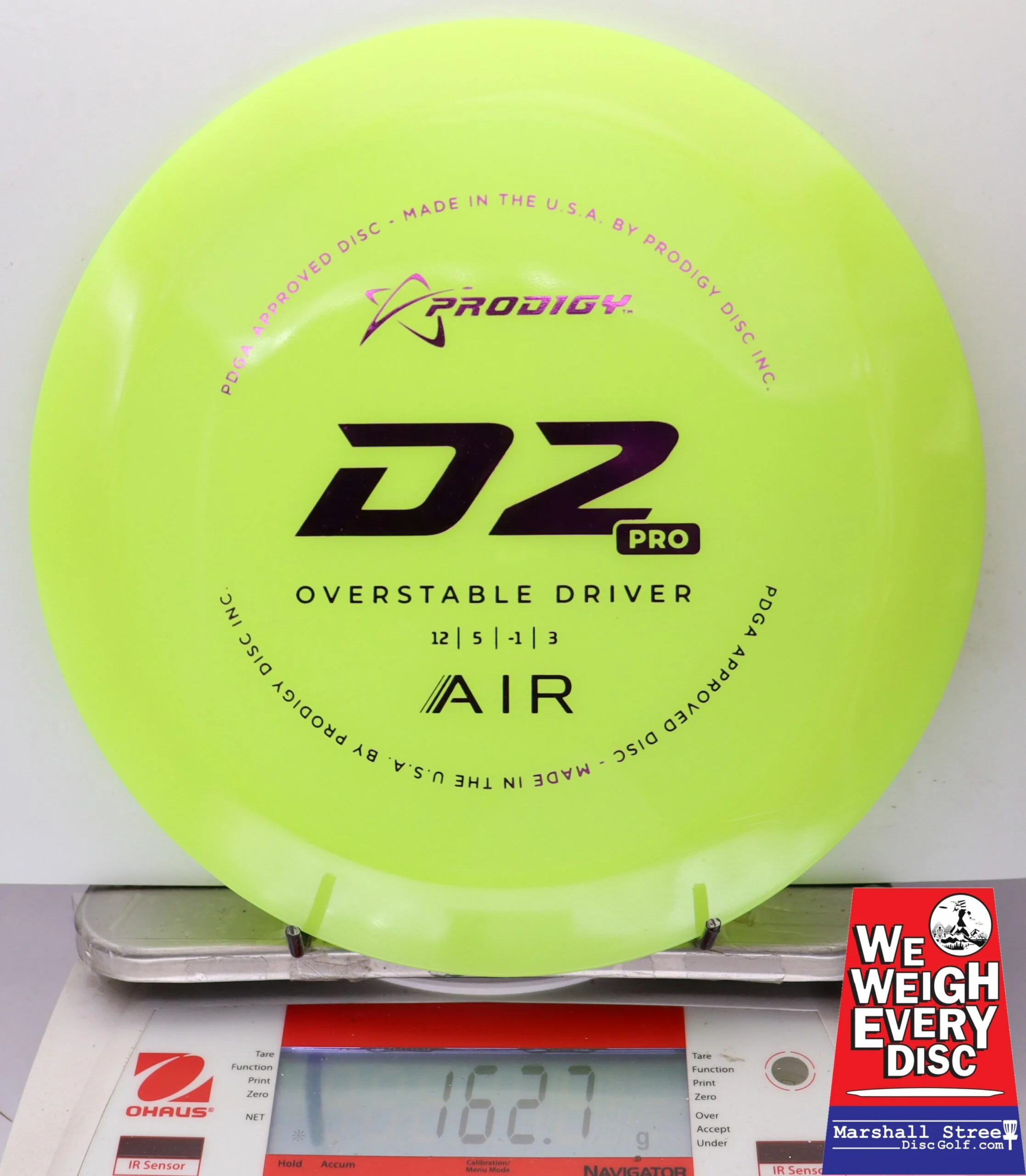 206586 Prodigy D2 Pro, Air - #30 NYellow, 163