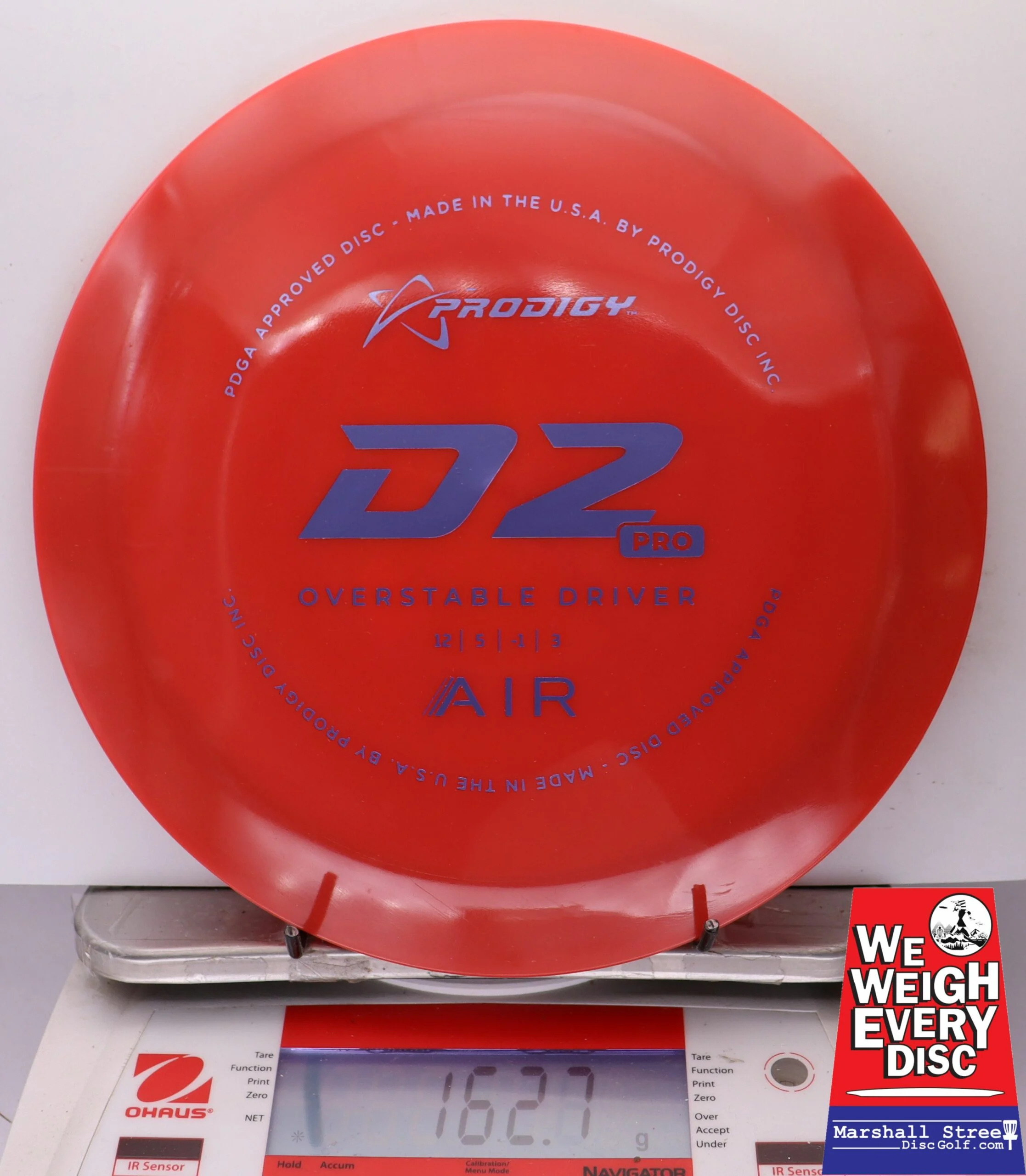 206587 Prodigy D2 Pro, Air - #31 Red, 163