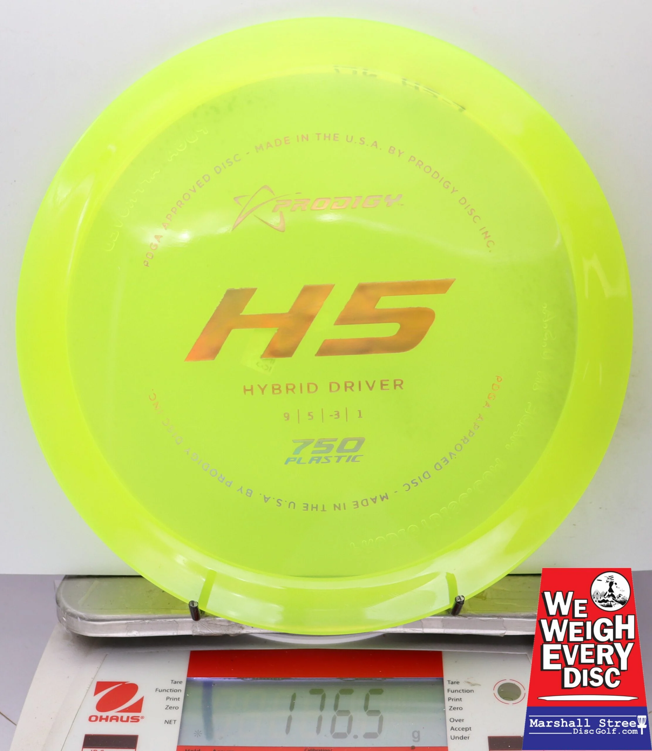 206690 Prodigy H5, 750 - #23 NYellow, 177