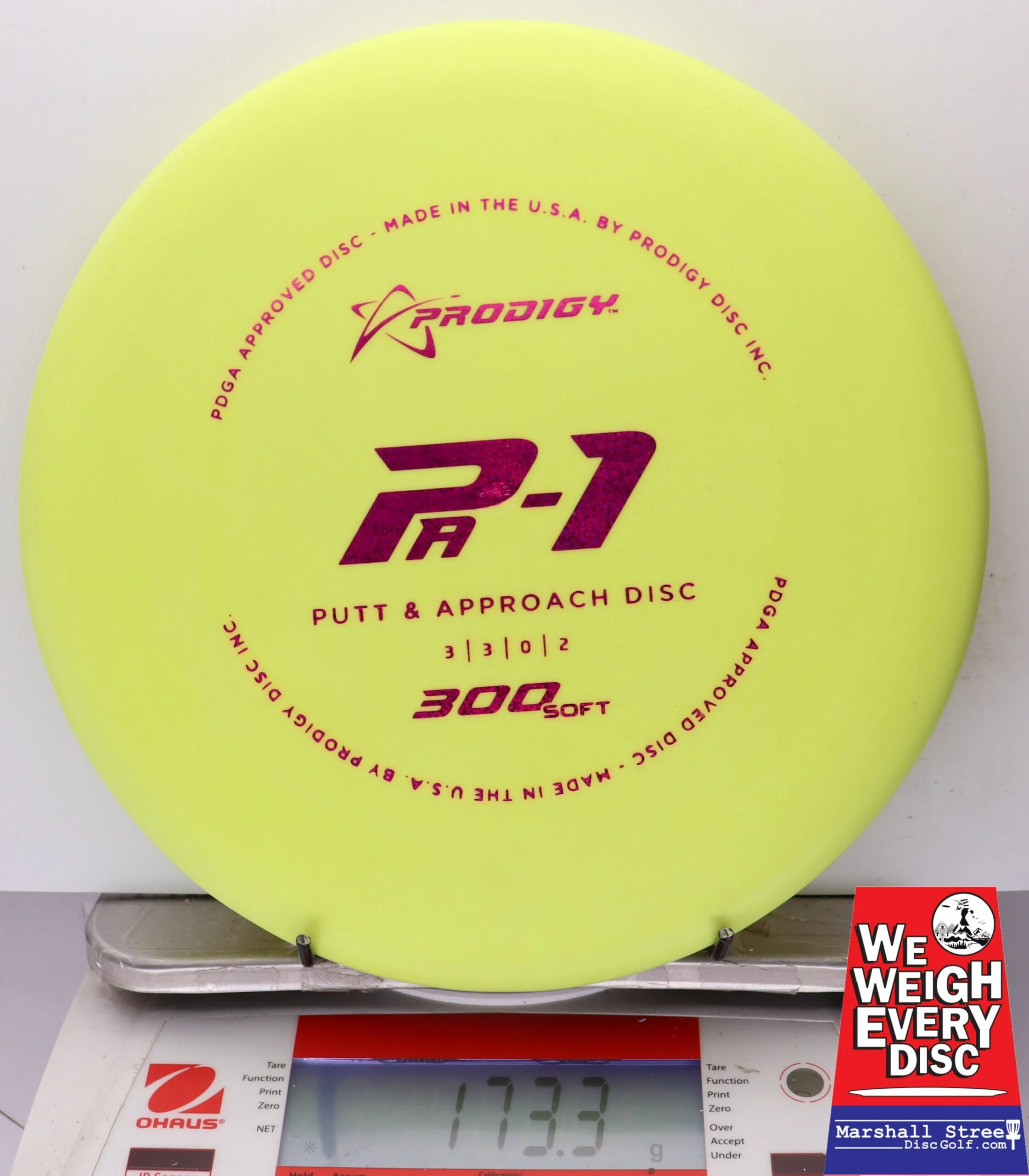 206980 Prodigy PA1, 300 Soft - #13 Yellow, 173