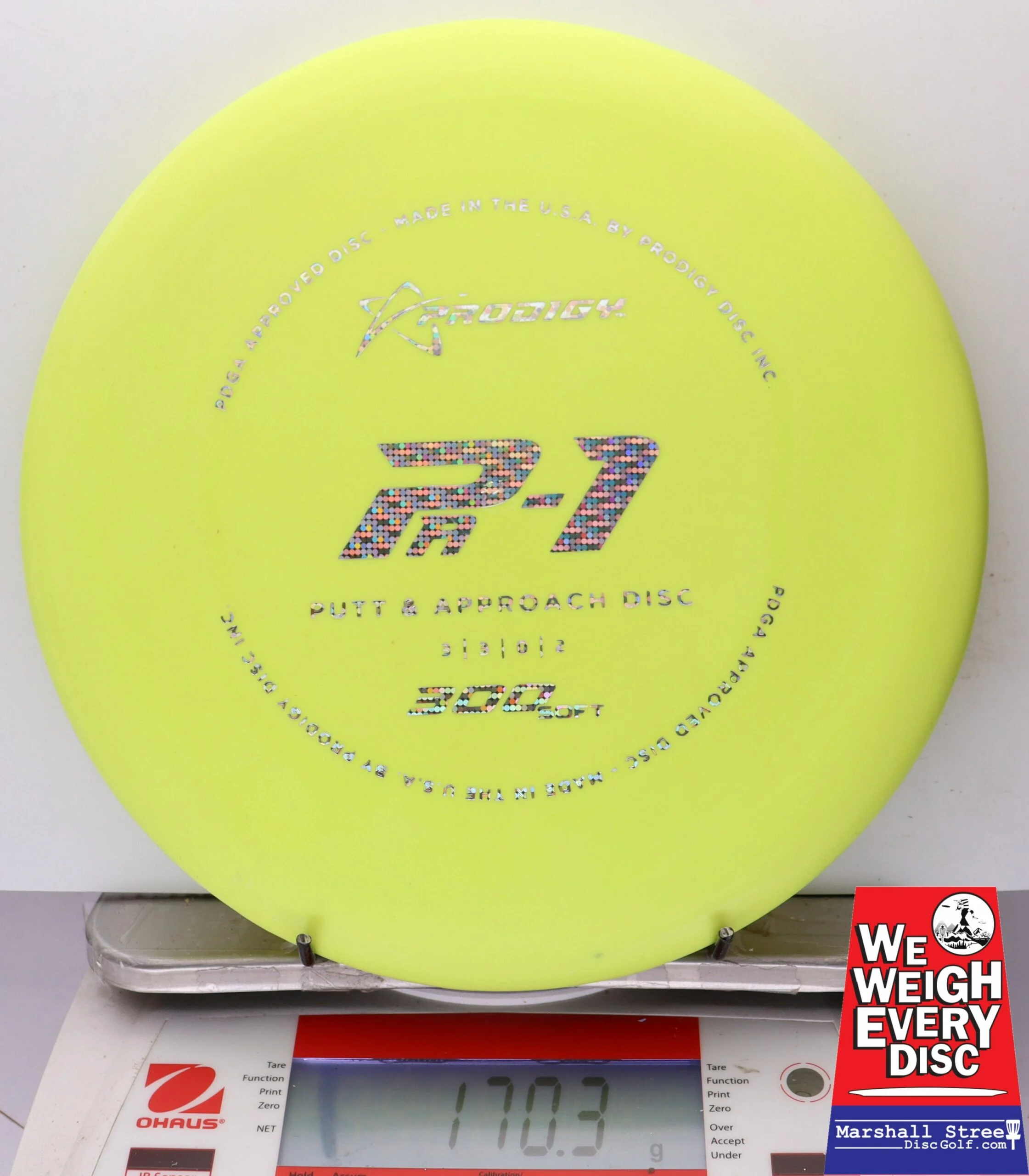 206990 Prodigy PA1, 300 Soft - #18 Yellow, 170